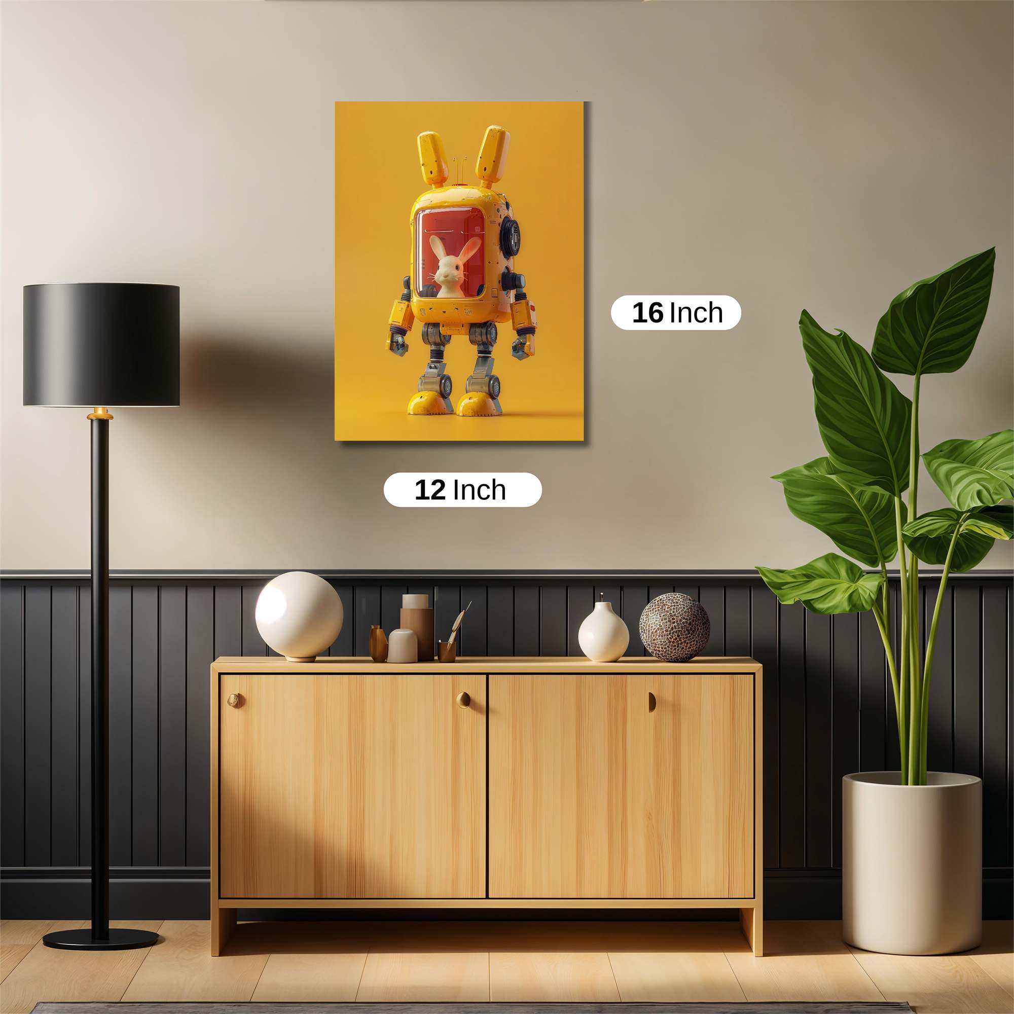 BunnyBot Bliss Safe Wall Magnetic / M
