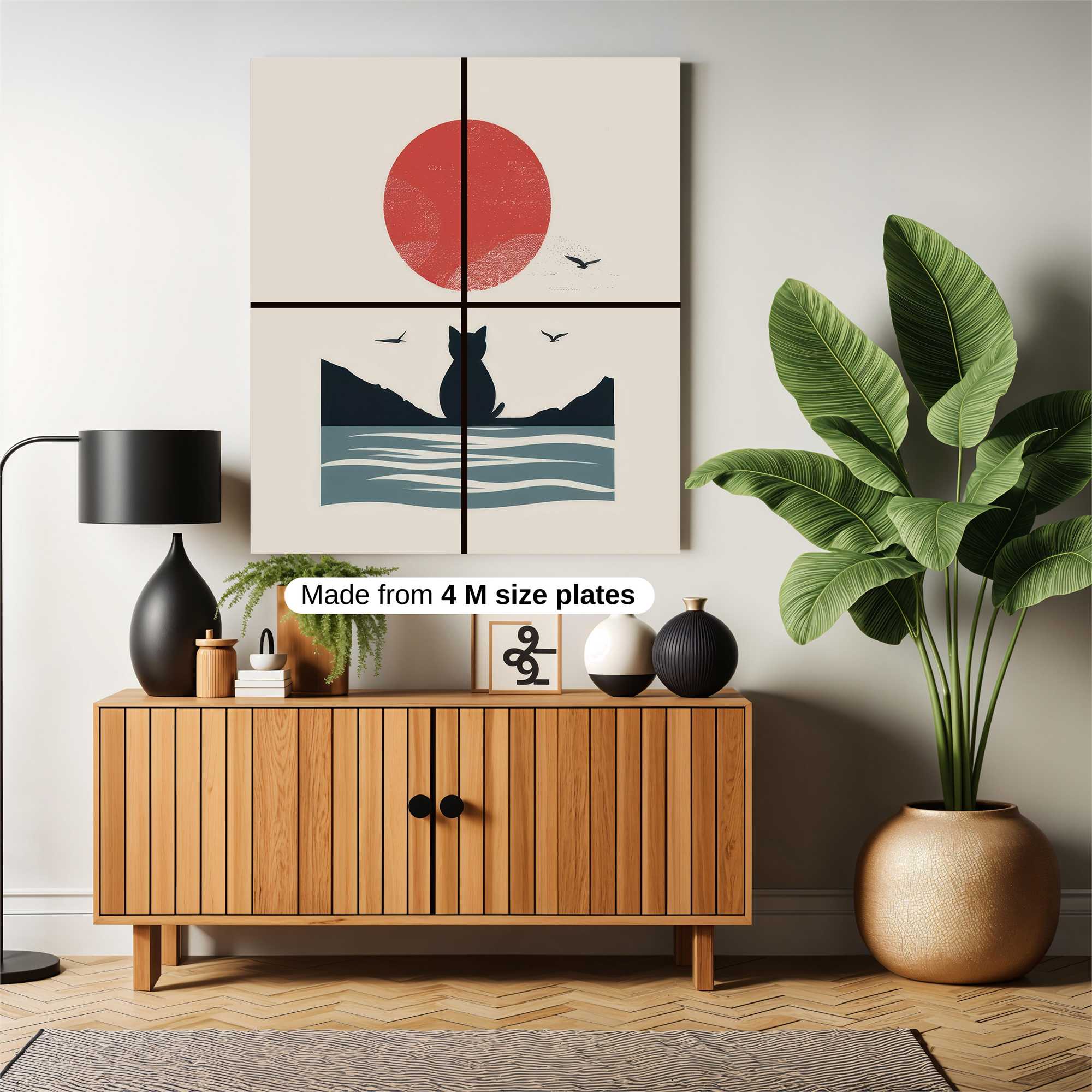 Cat Serenity Safe Wall Magnetic / M