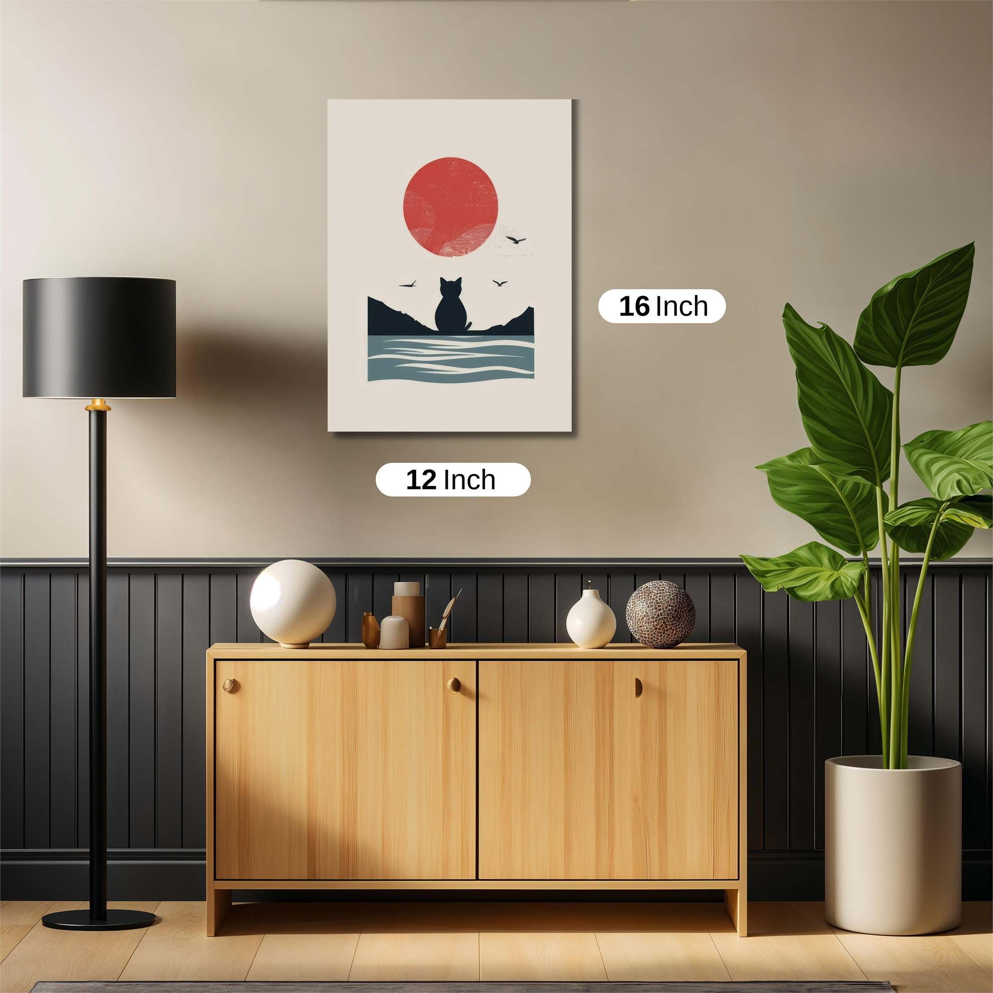 Cat Serenity Safe Wall Magnetic / M