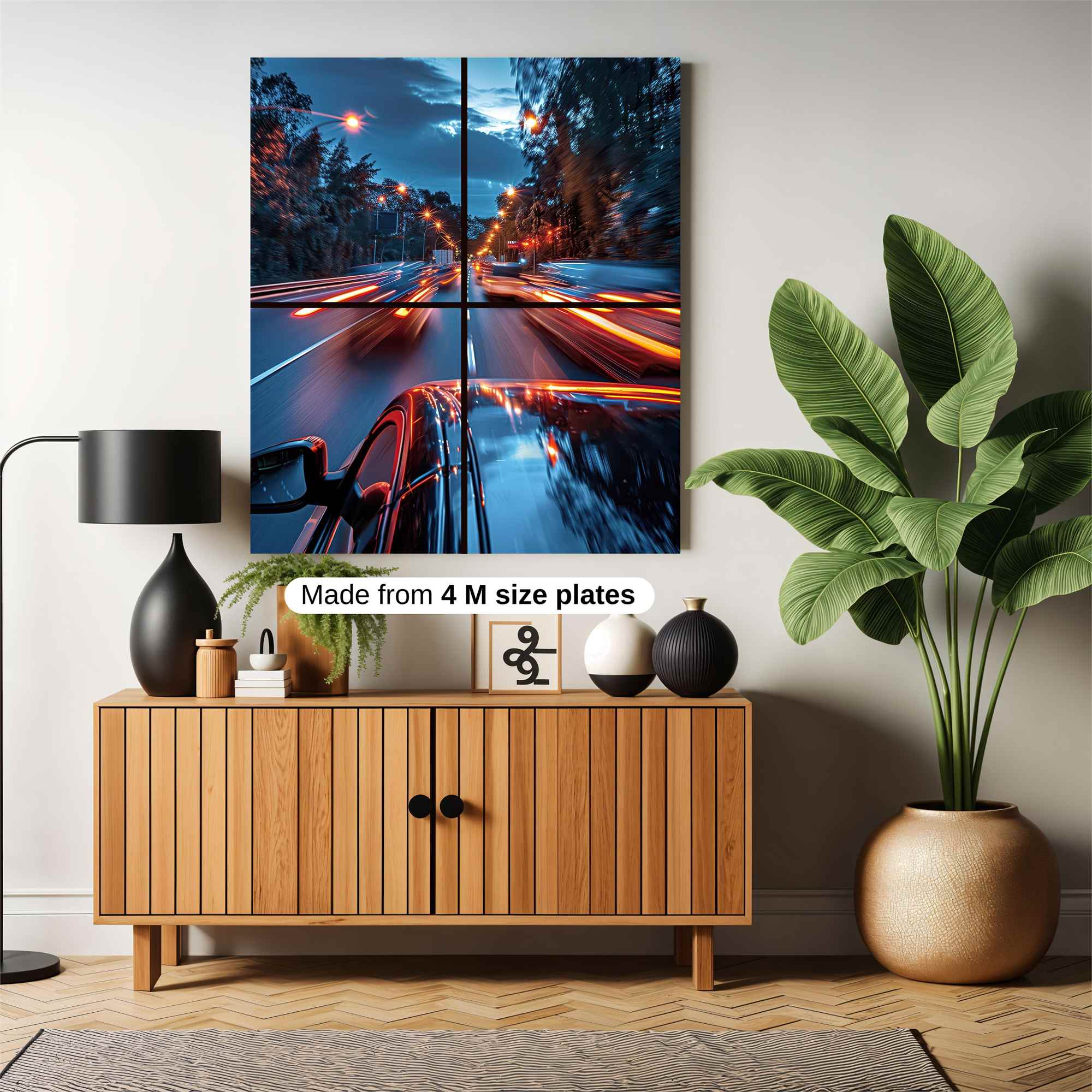 Highway Rush Safe Wall Magnetic / M