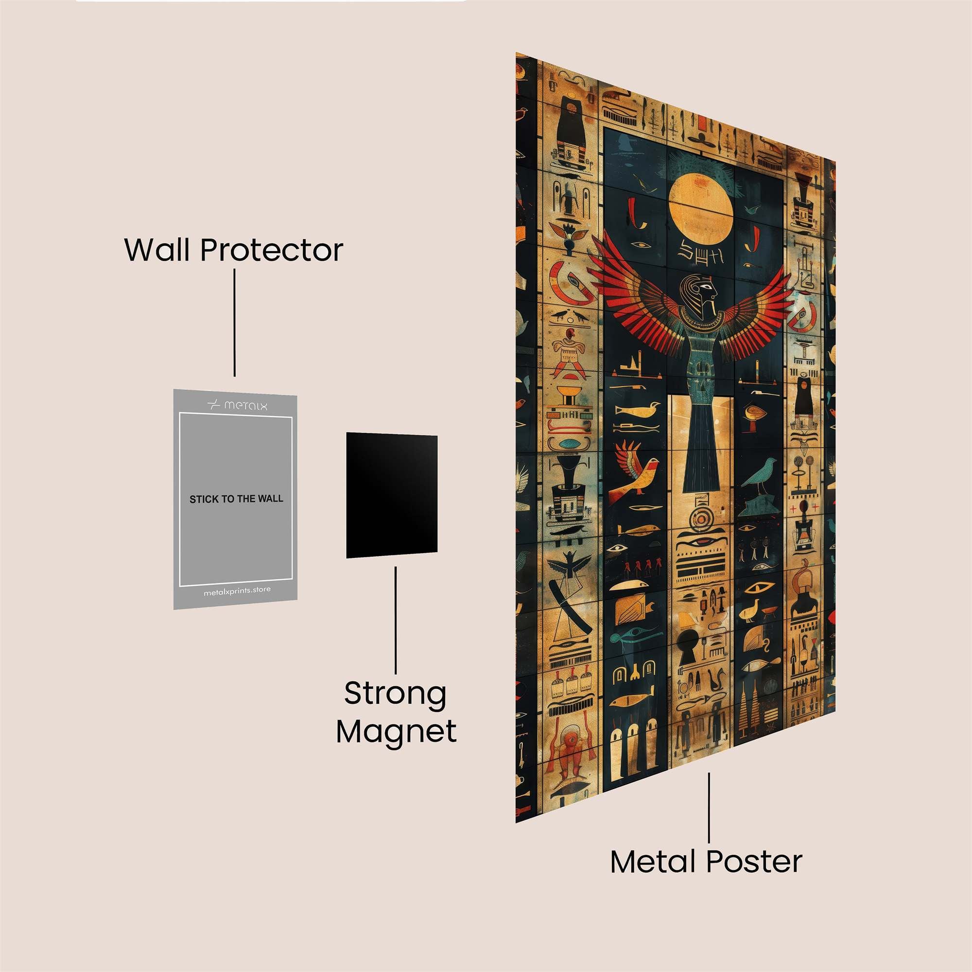 Horus Enigmatic Safe Wall Magnetic / M