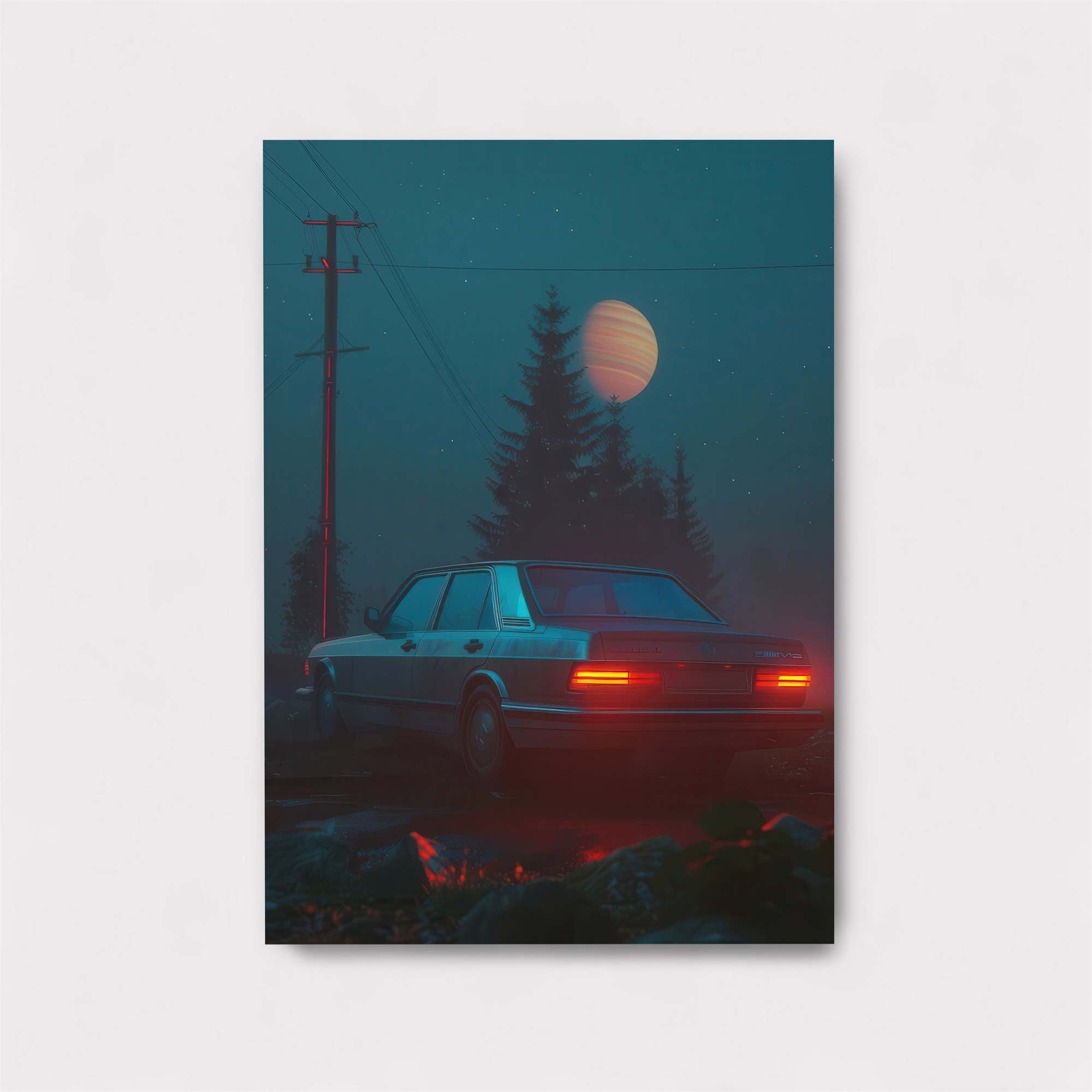 Moonlit Escape Safe Wall Magnetic / M