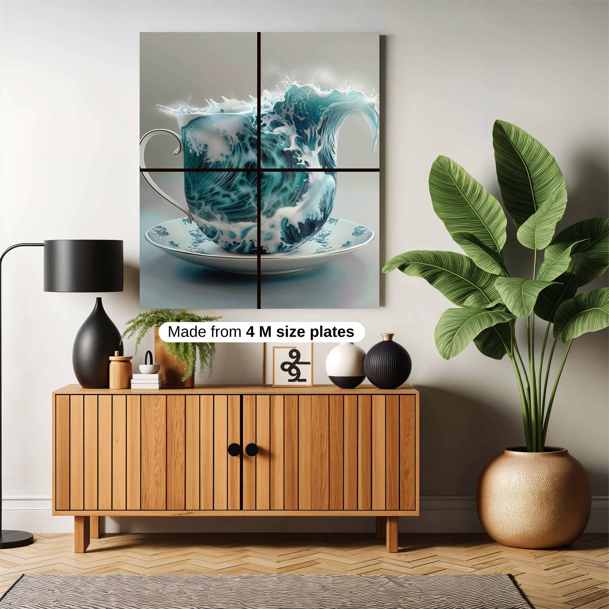 Wave Whimsy Safe Wall Magnetic / M