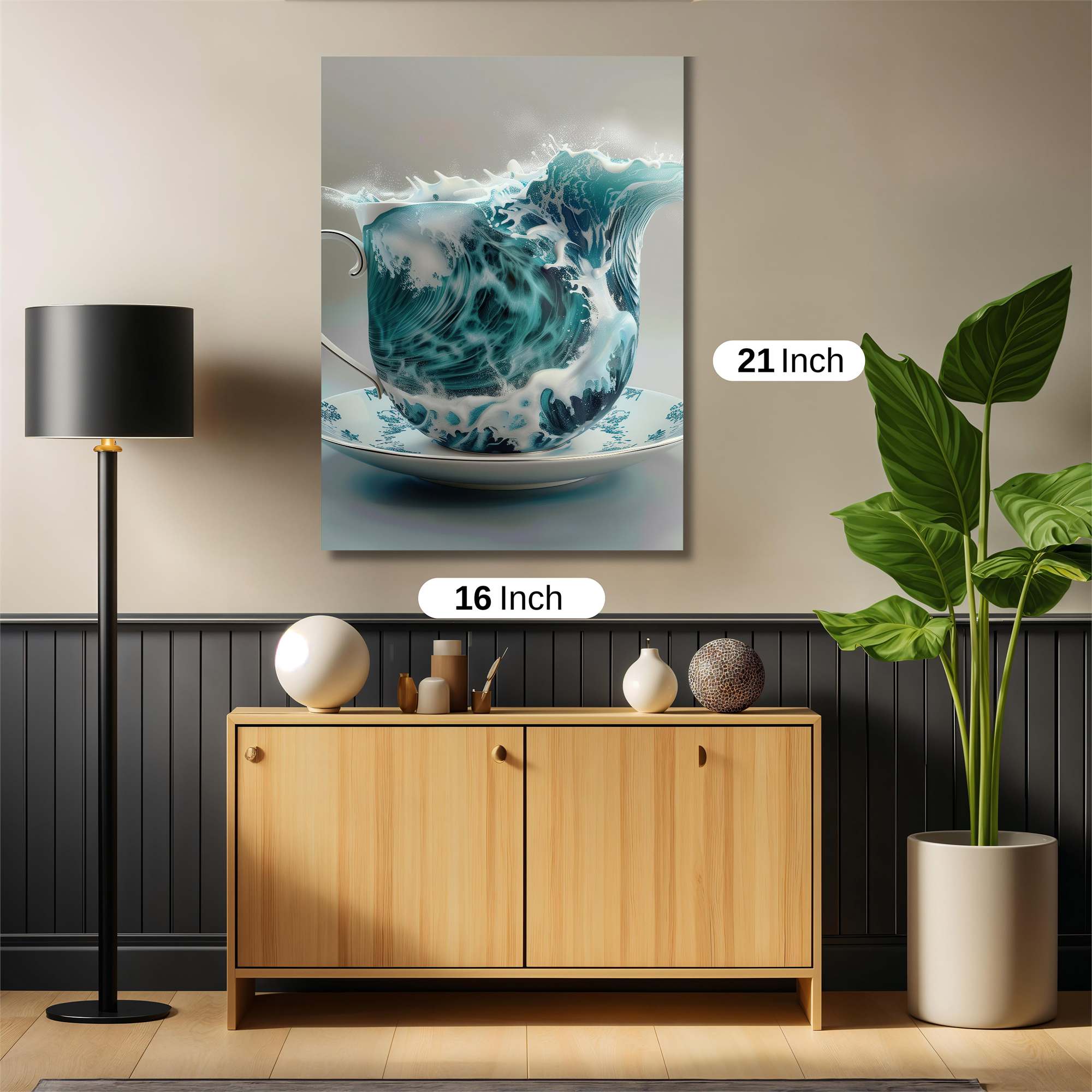 Wave Whimsy Safe Wall Magnetic / M