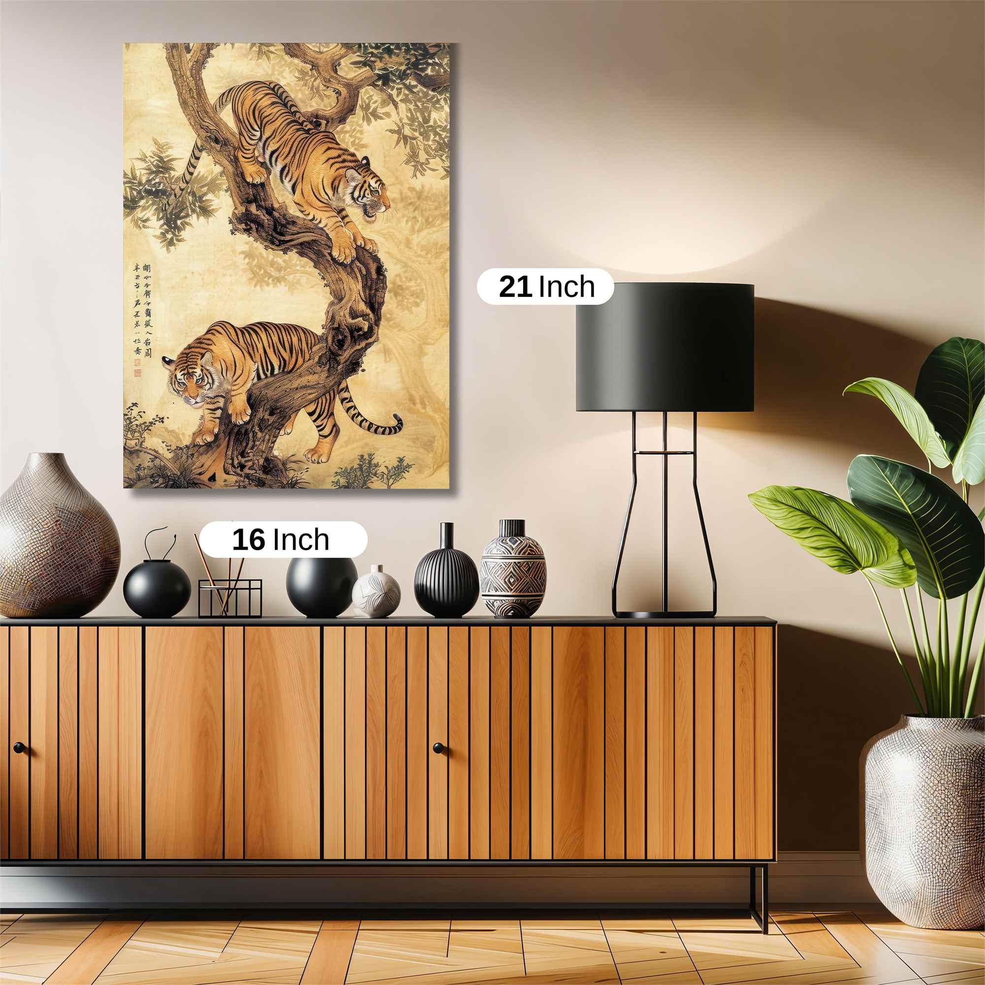 Tiger Serenity Safe Wall Magnetic / M