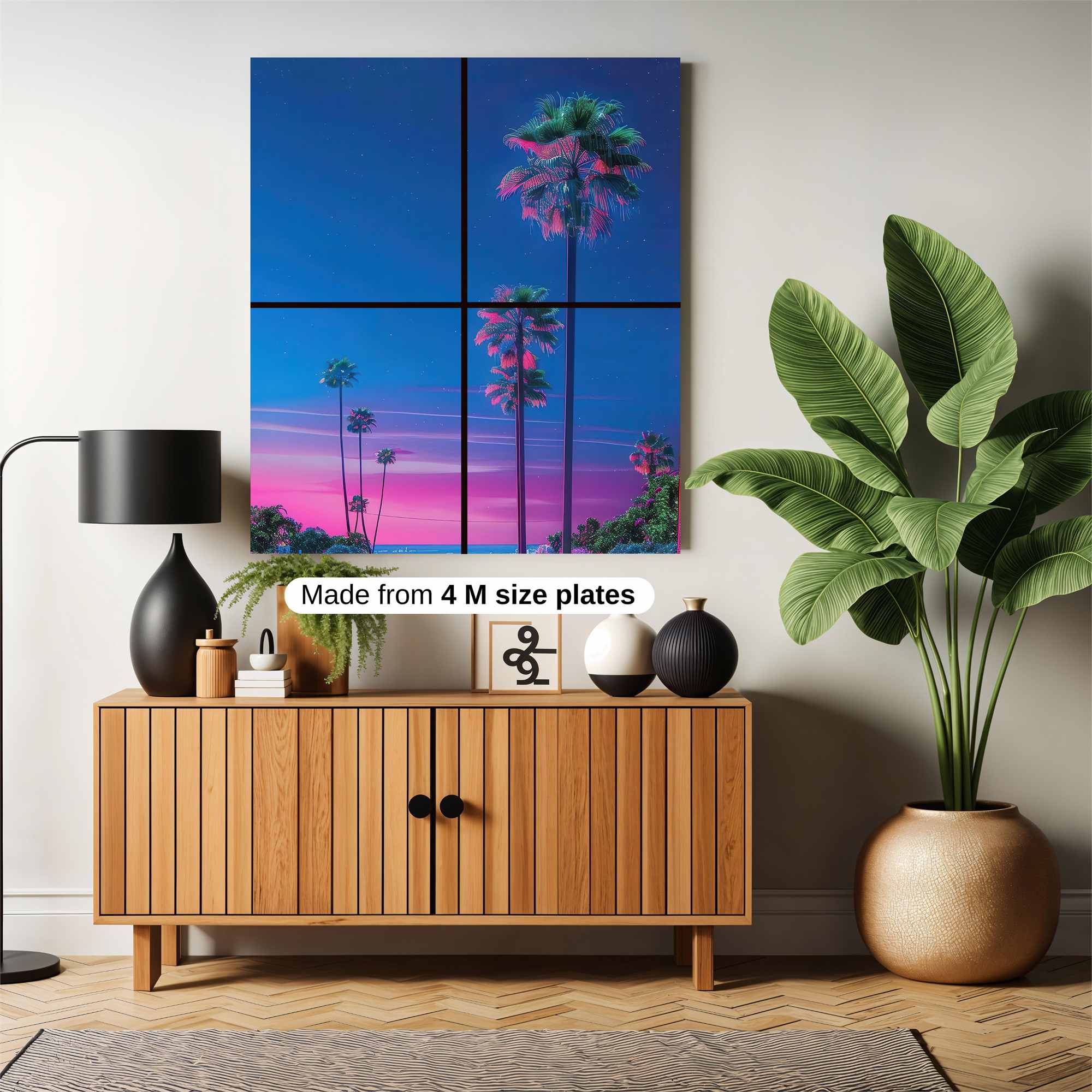 Sunset Serenity Safe Wall Magnetic / M