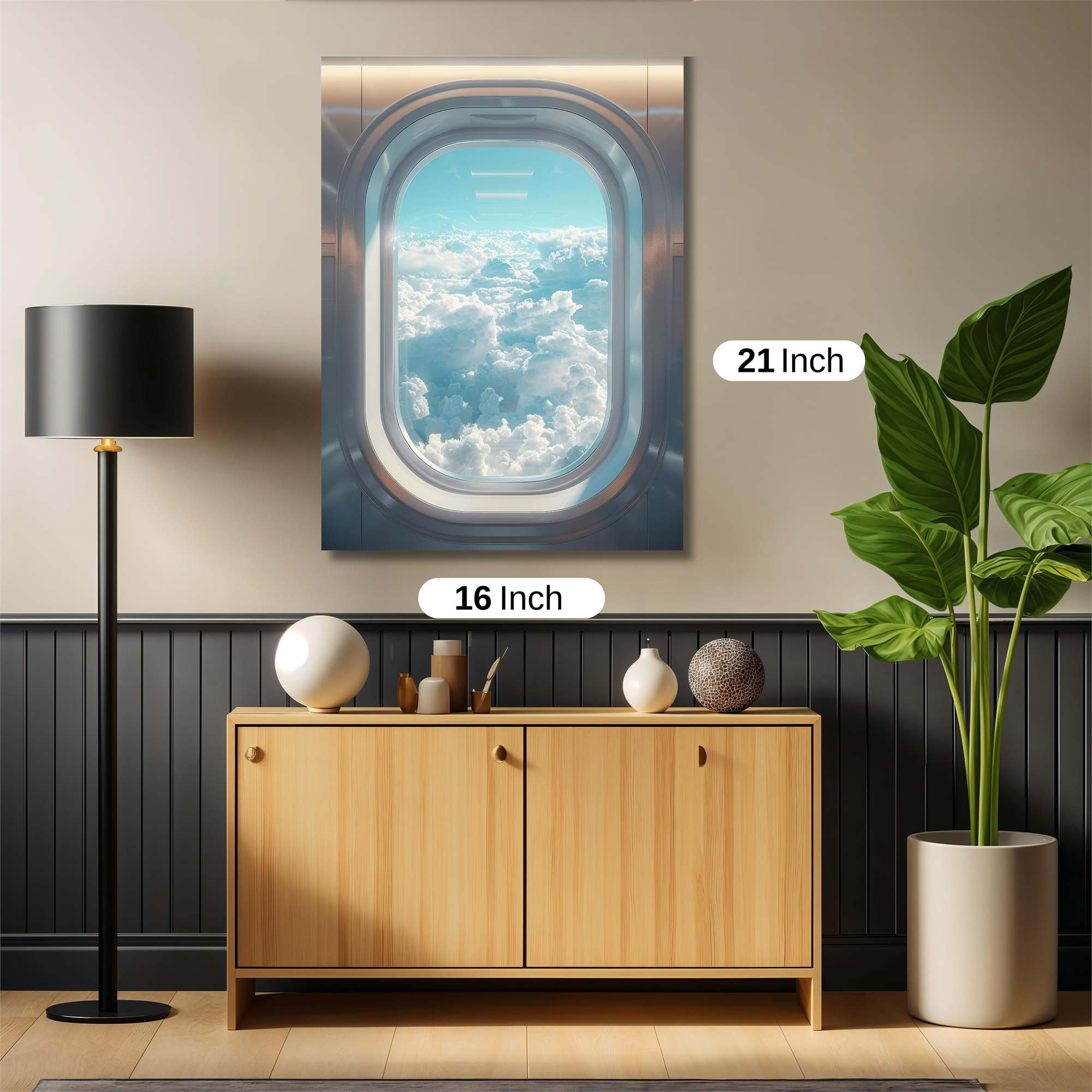 Sky Serenity Safe Wall Magnetic / M