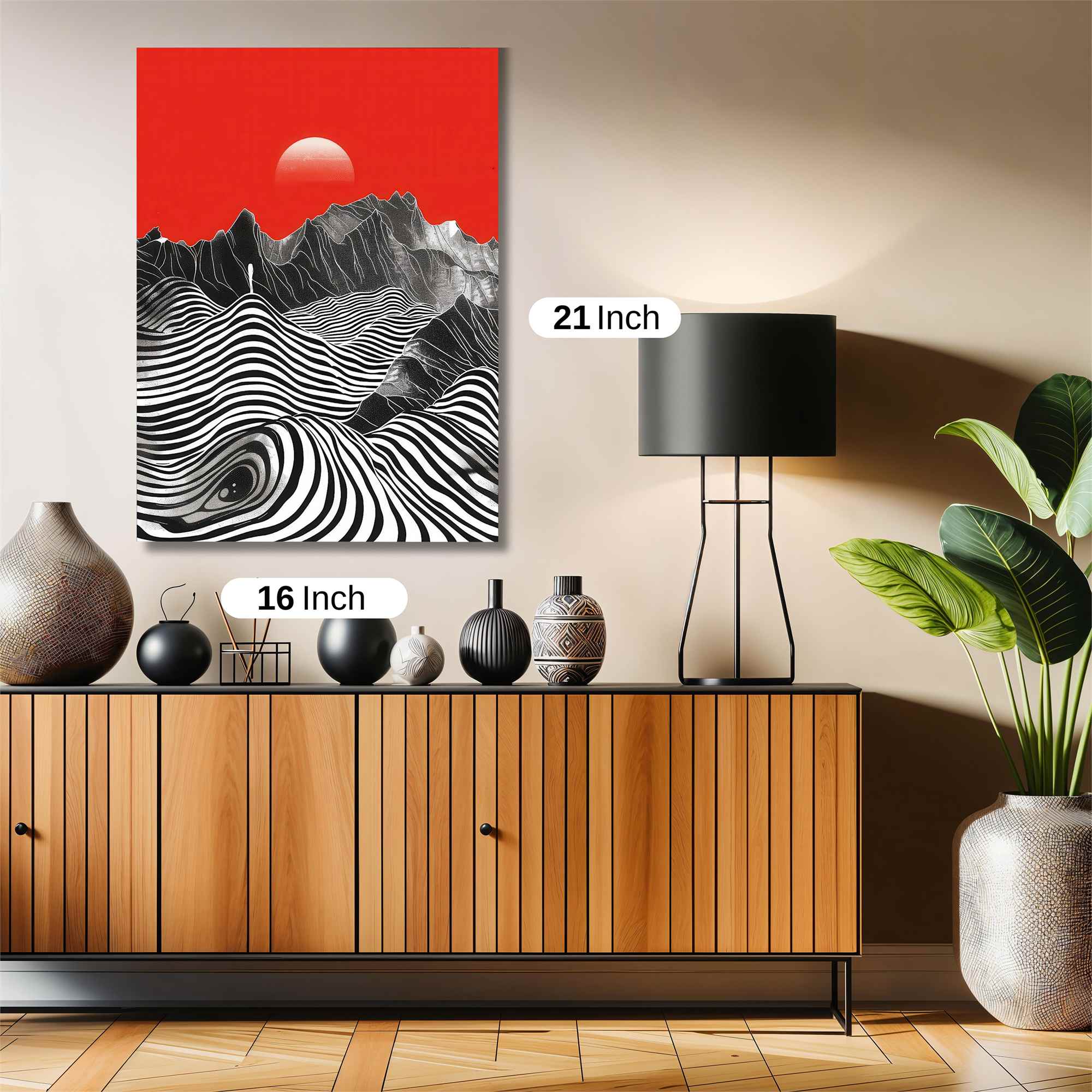 Sunrise Serenity Safe Wall Magnetic / M