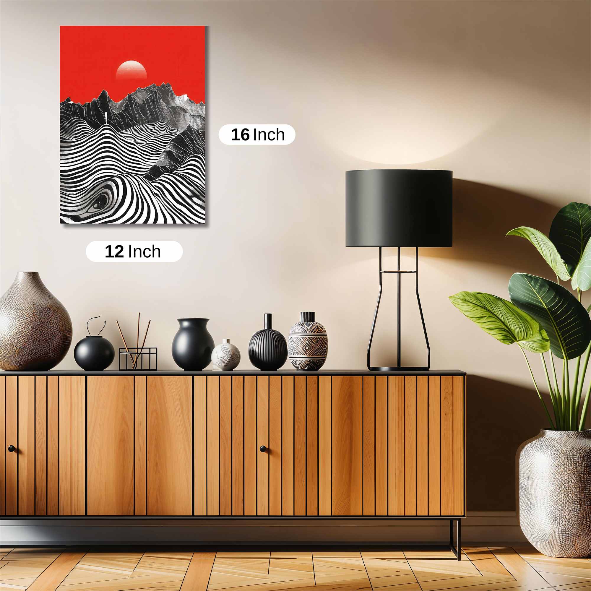 Sunrise Serenity Safe Wall Magnetic / M