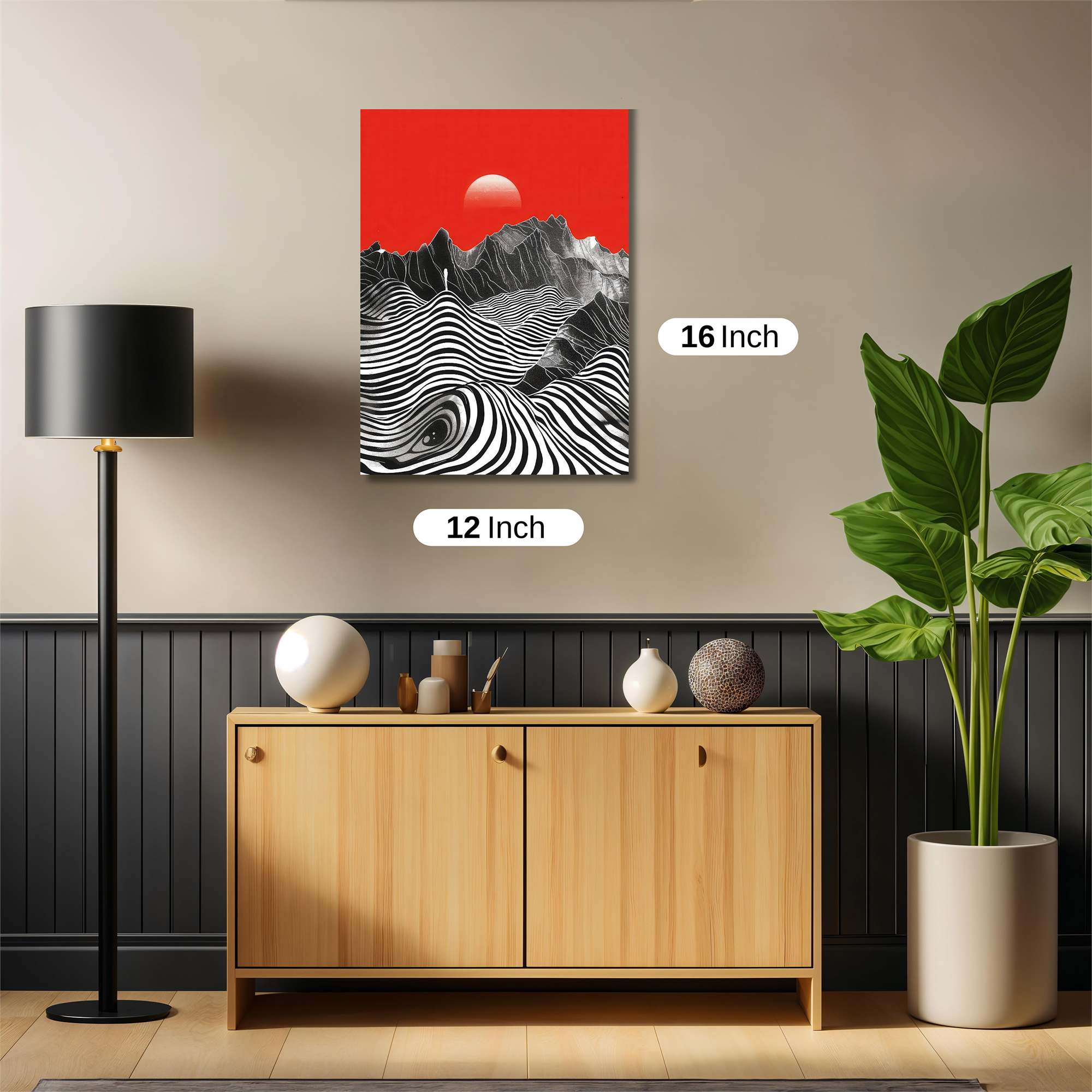 Sunrise Serenity Safe Wall Magnetic / M
