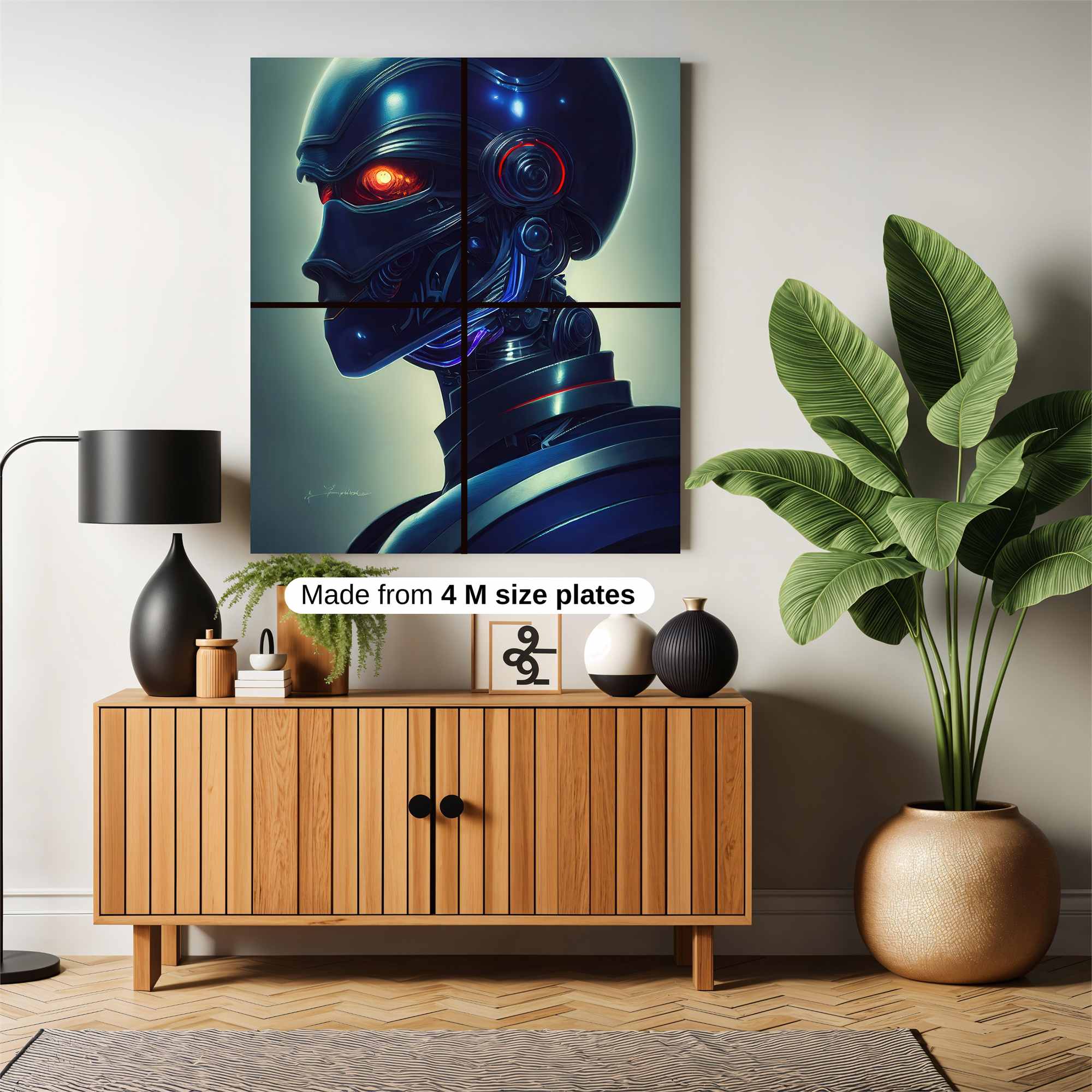 Robot Sentinel Safe Wall Magnetic / M