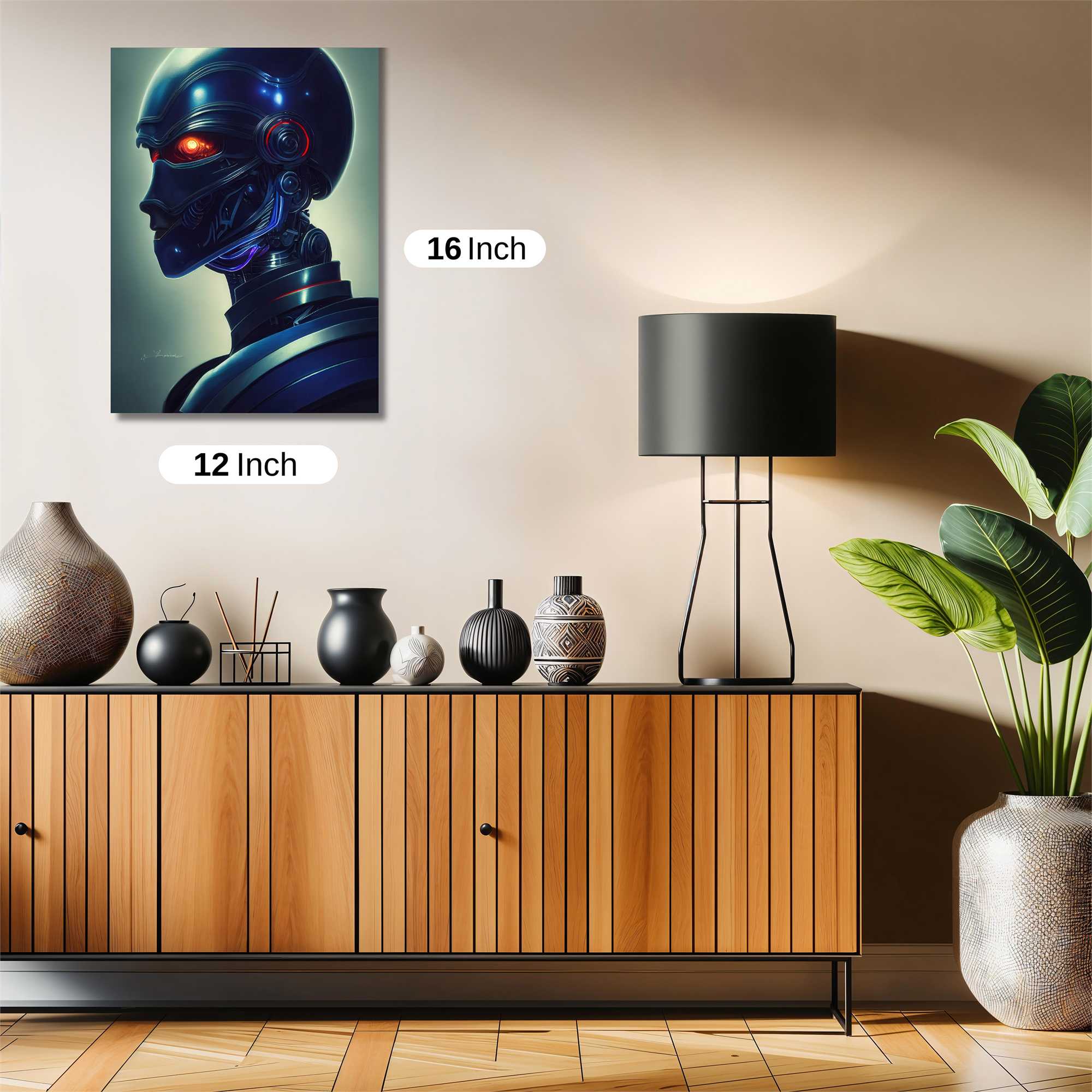 Robot Sentinel Safe Wall Magnetic / M