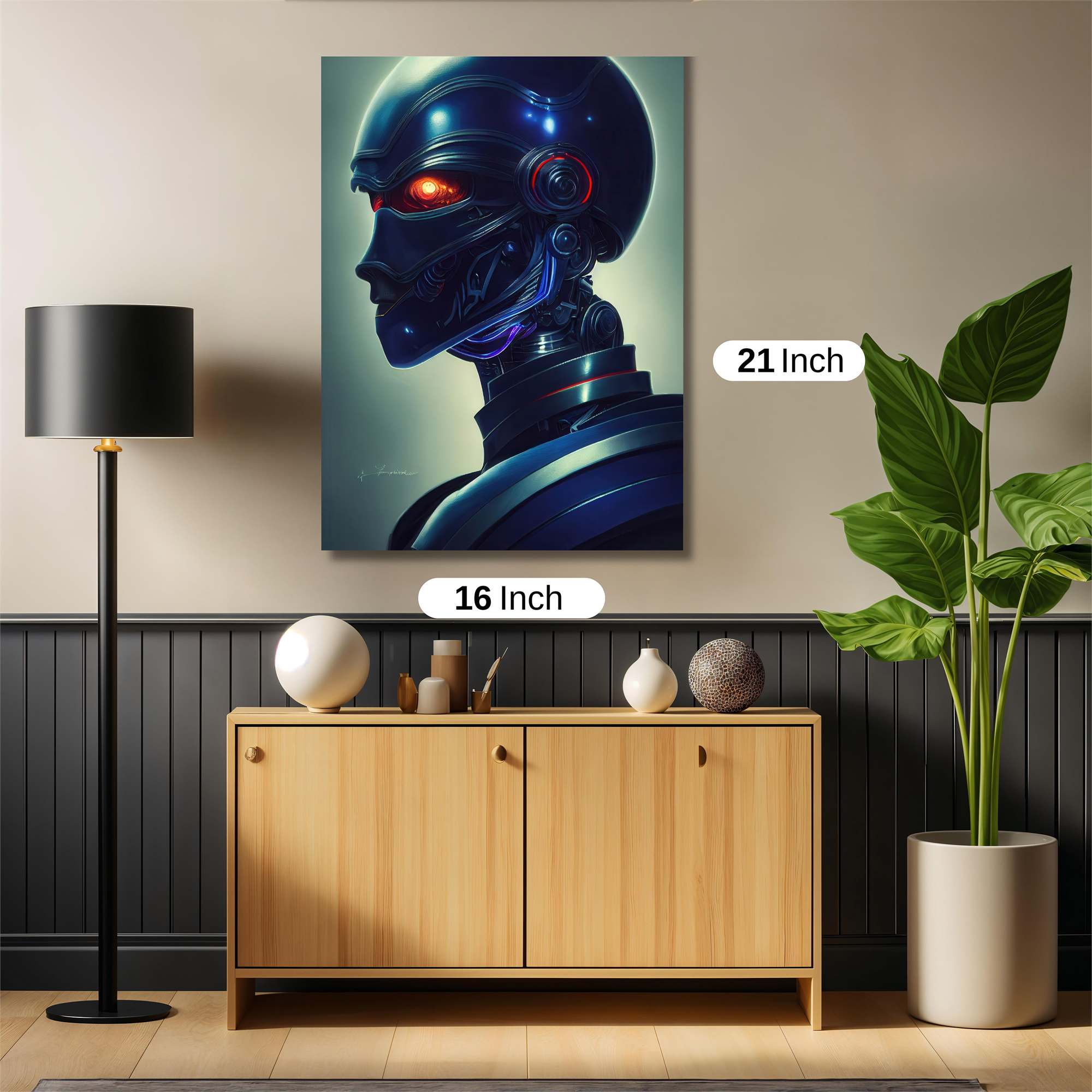 Robot Sentinel Safe Wall Magnetic / M