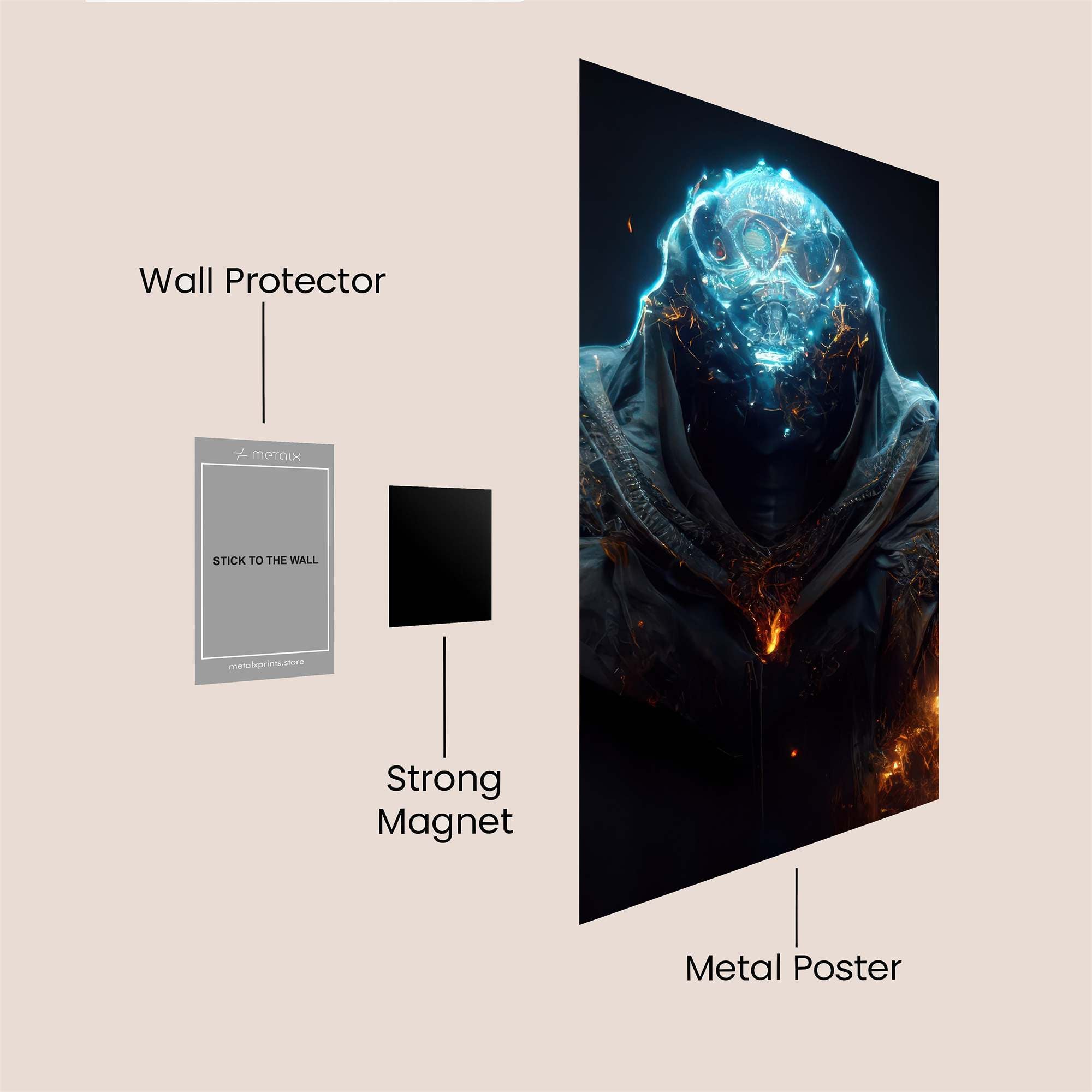 Ember Entity Safe Wall Magnetic / M