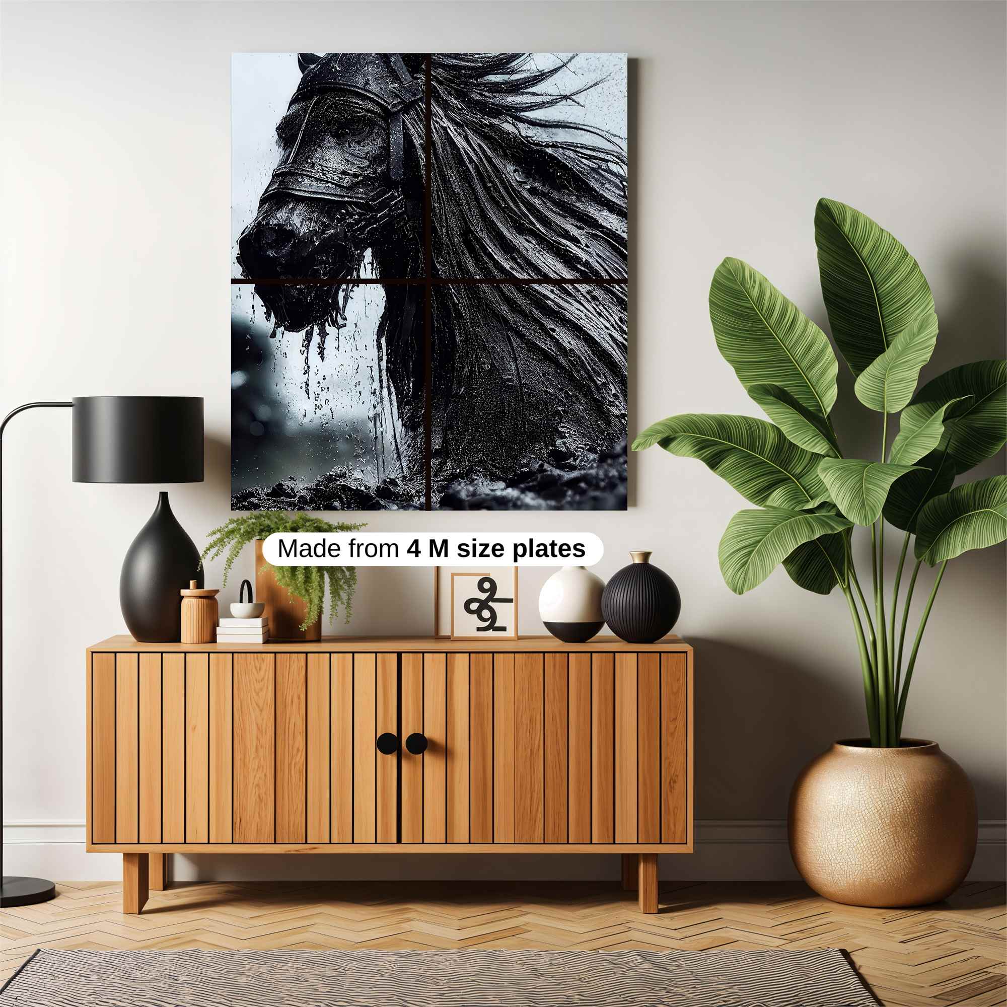 Horse Gloom Safe Wall Magnetic / M