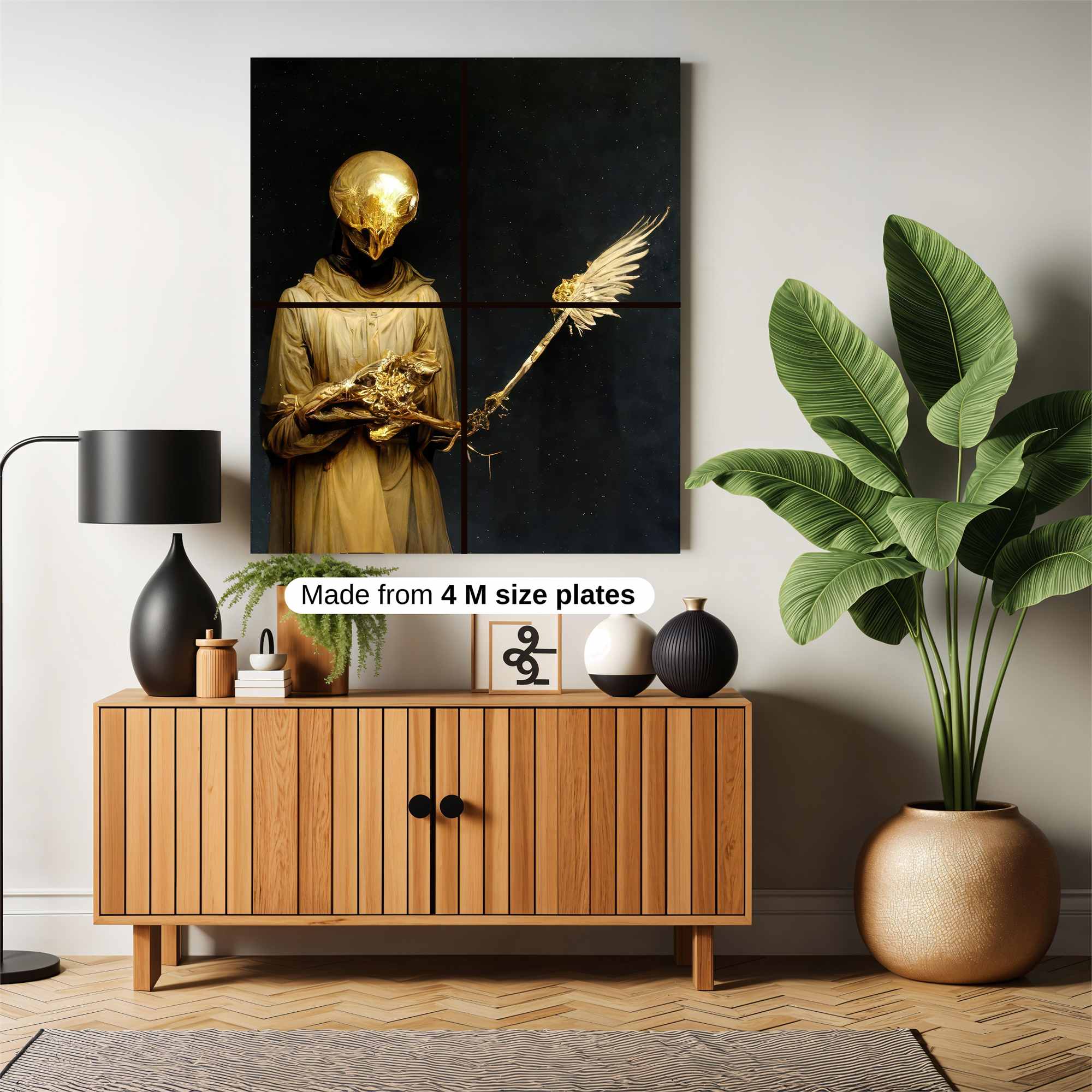 Golden Enigma Safe Wall Magnetic / M