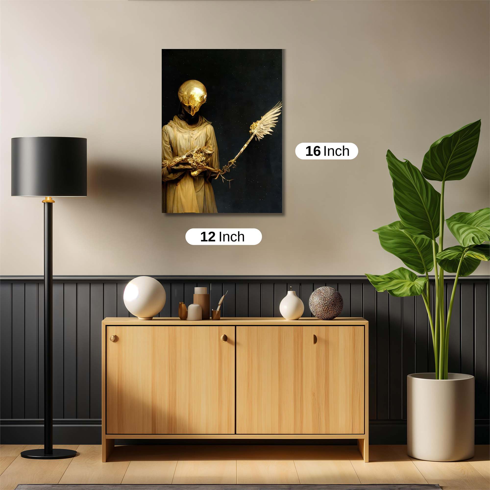 Golden Enigma Safe Wall Magnetic / M