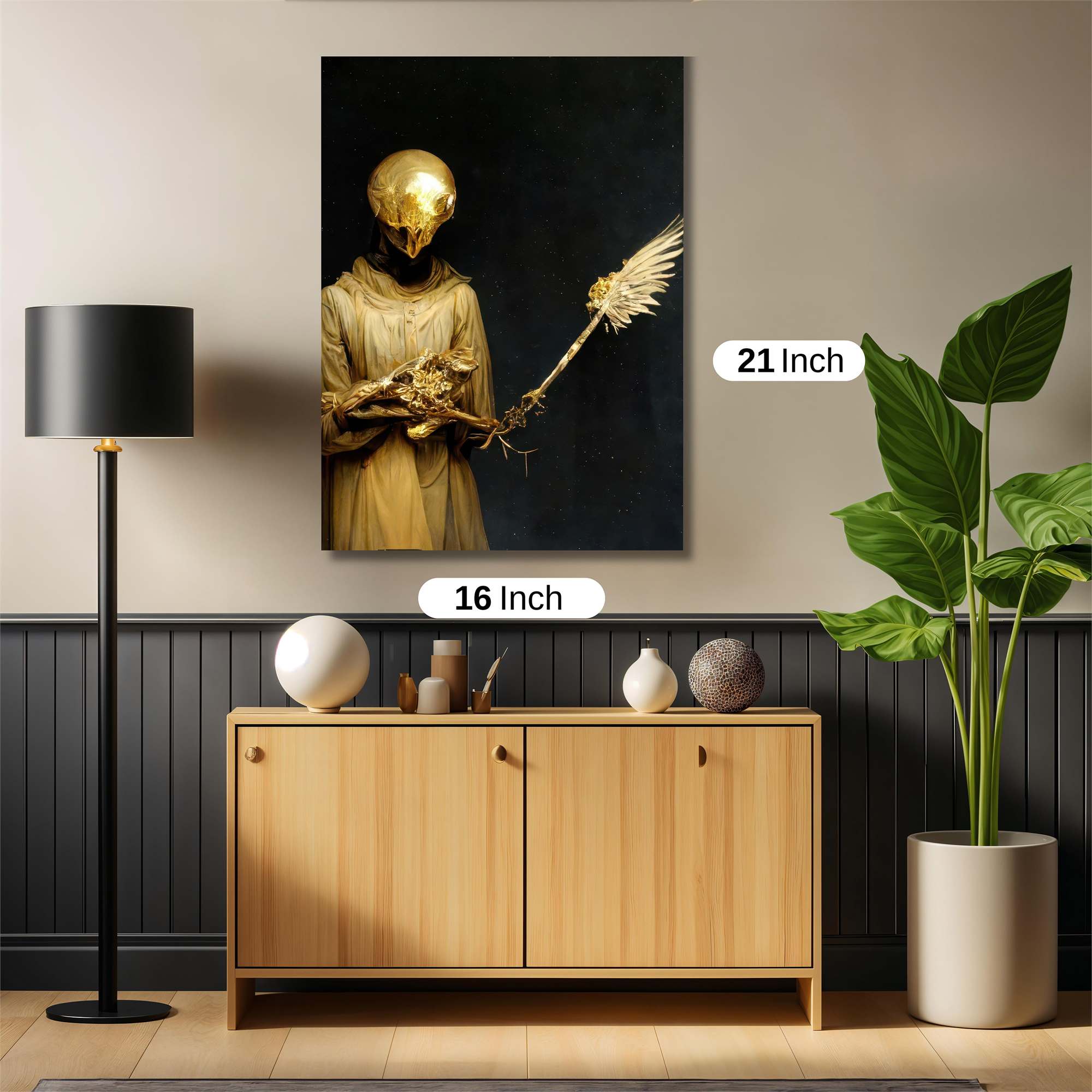 Golden Enigma Safe Wall Magnetic / M