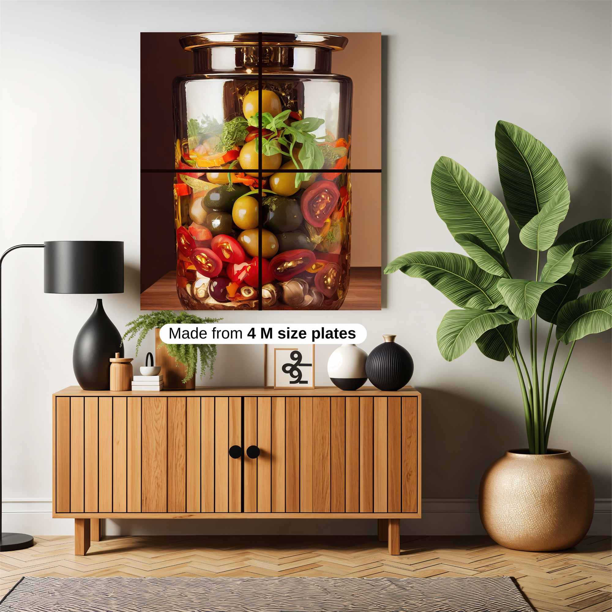 Olive Harmony Safe Wall Magnetic / M