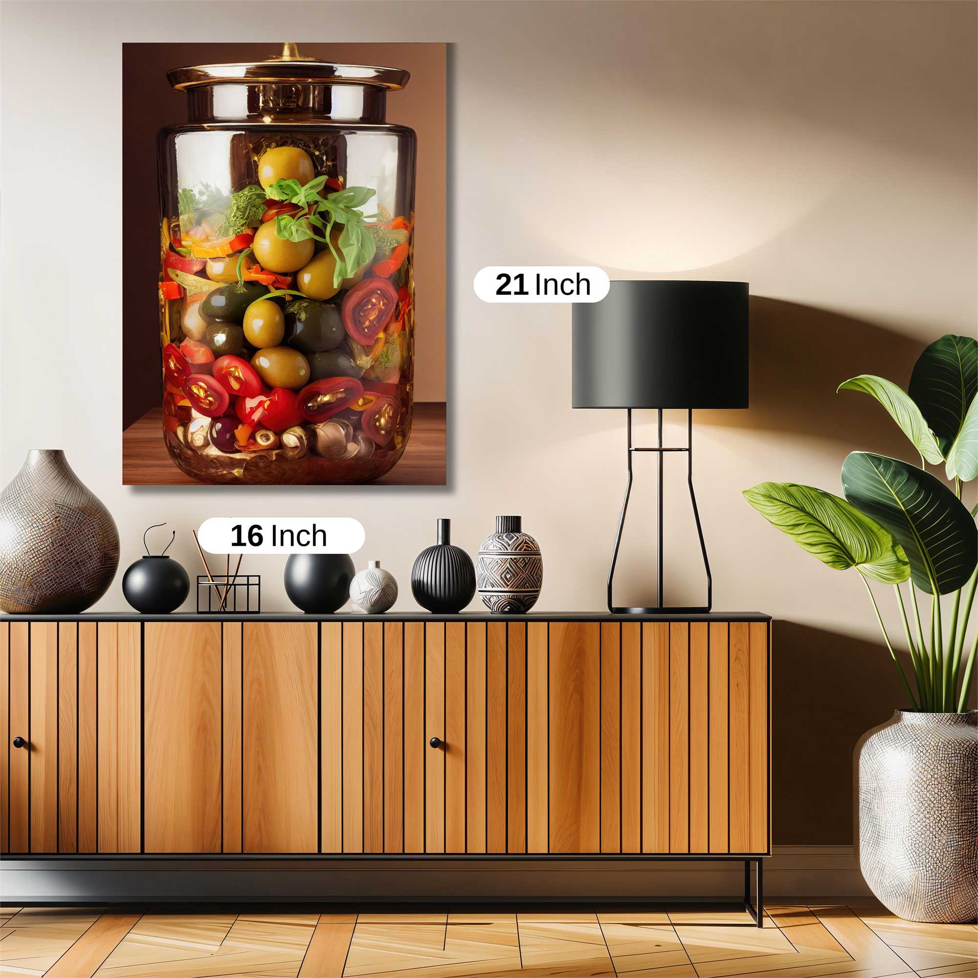 Olive Harmony Safe Wall Magnetic / M