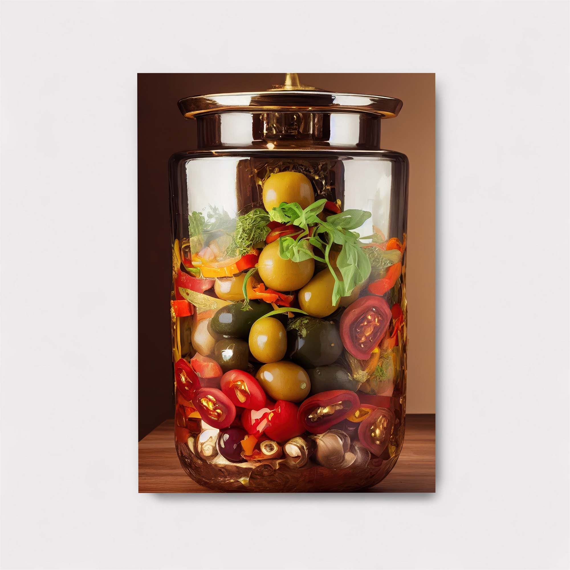 Olive Harmony Safe Wall Magnetic / M