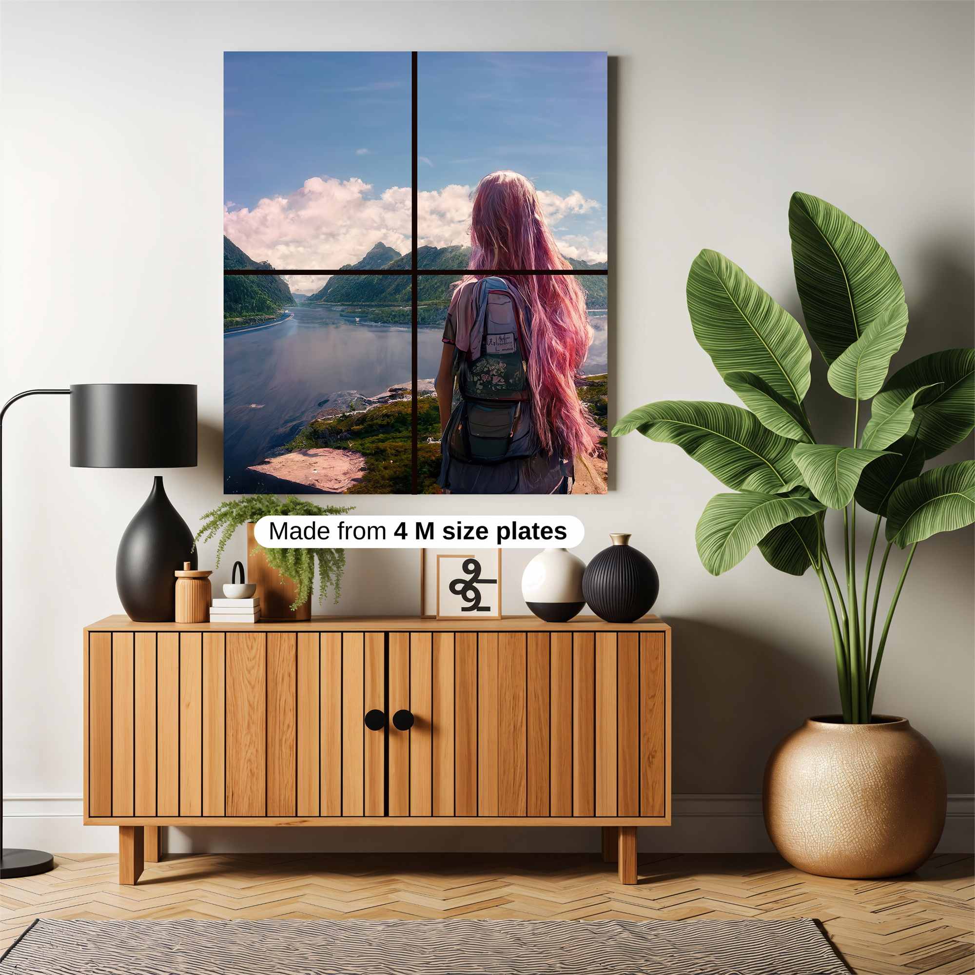 Wanderer's Serenity Safe Wall Magnetic / M