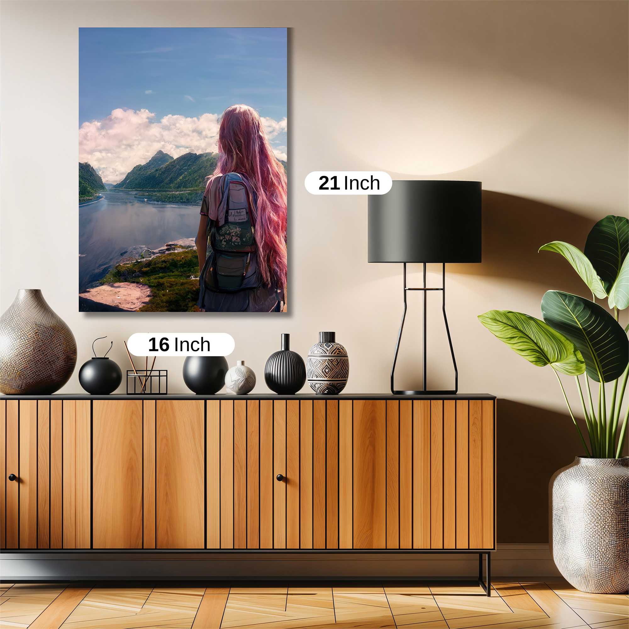 Wanderer's Serenity Safe Wall Magnetic / M