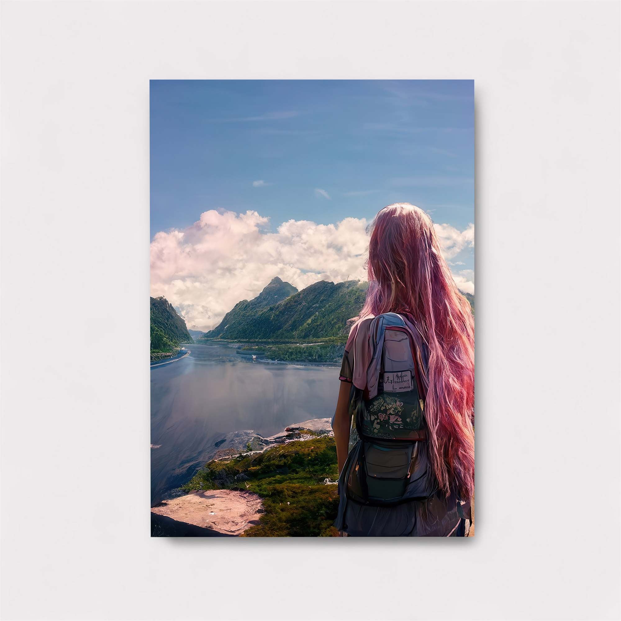 Wanderer's Serenity Safe Wall Magnetic / M