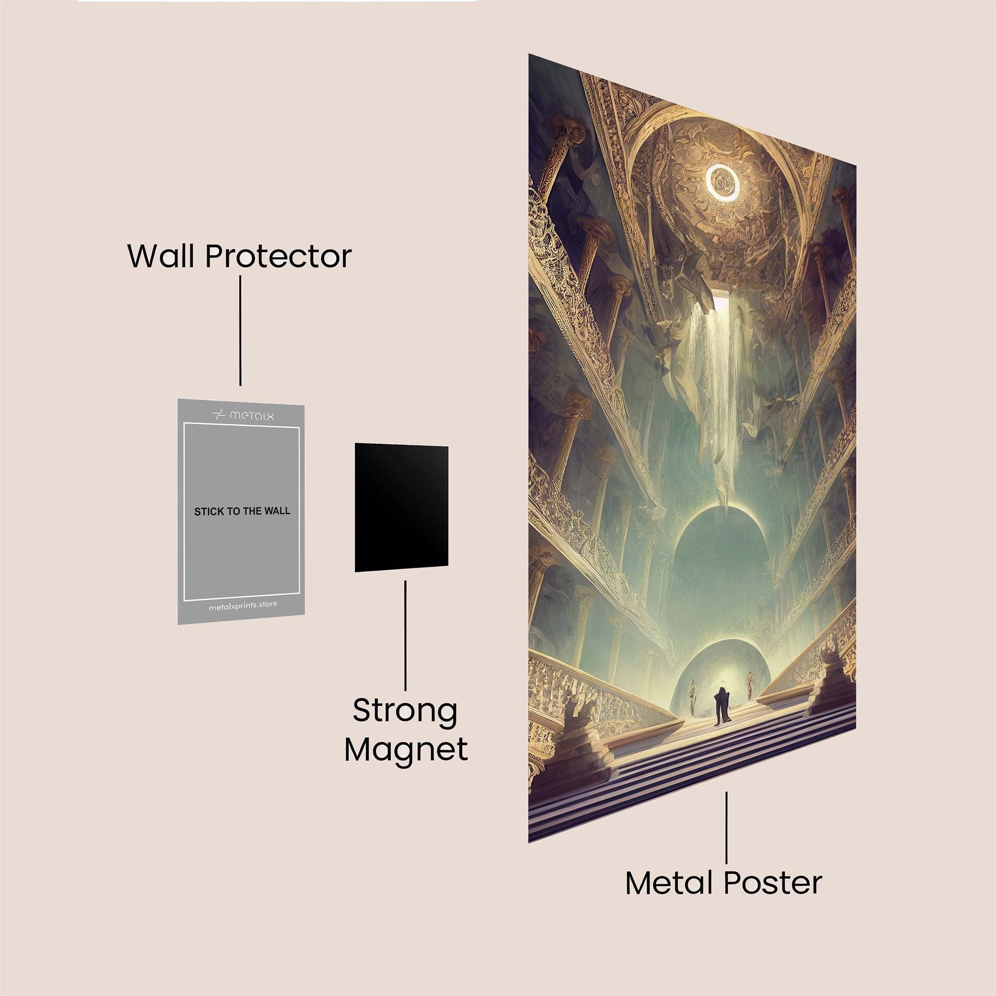Library Enigma Safe Wall Magnetic / M