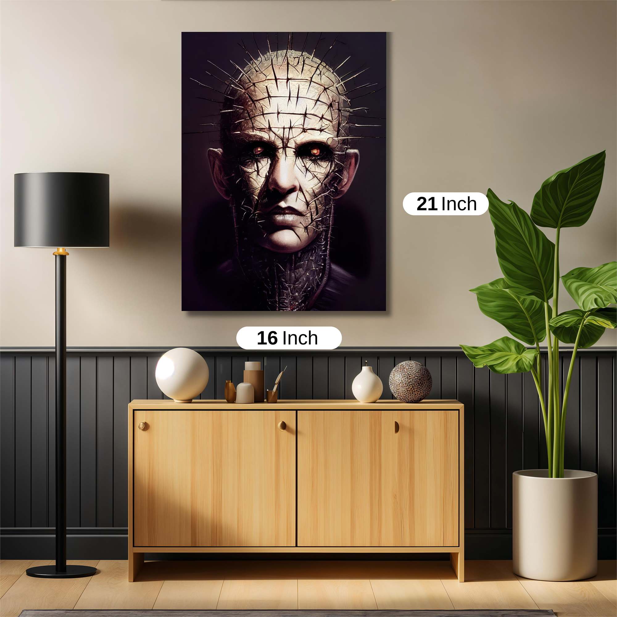 Pinhead Eerie Safe Wall Magnetic / M