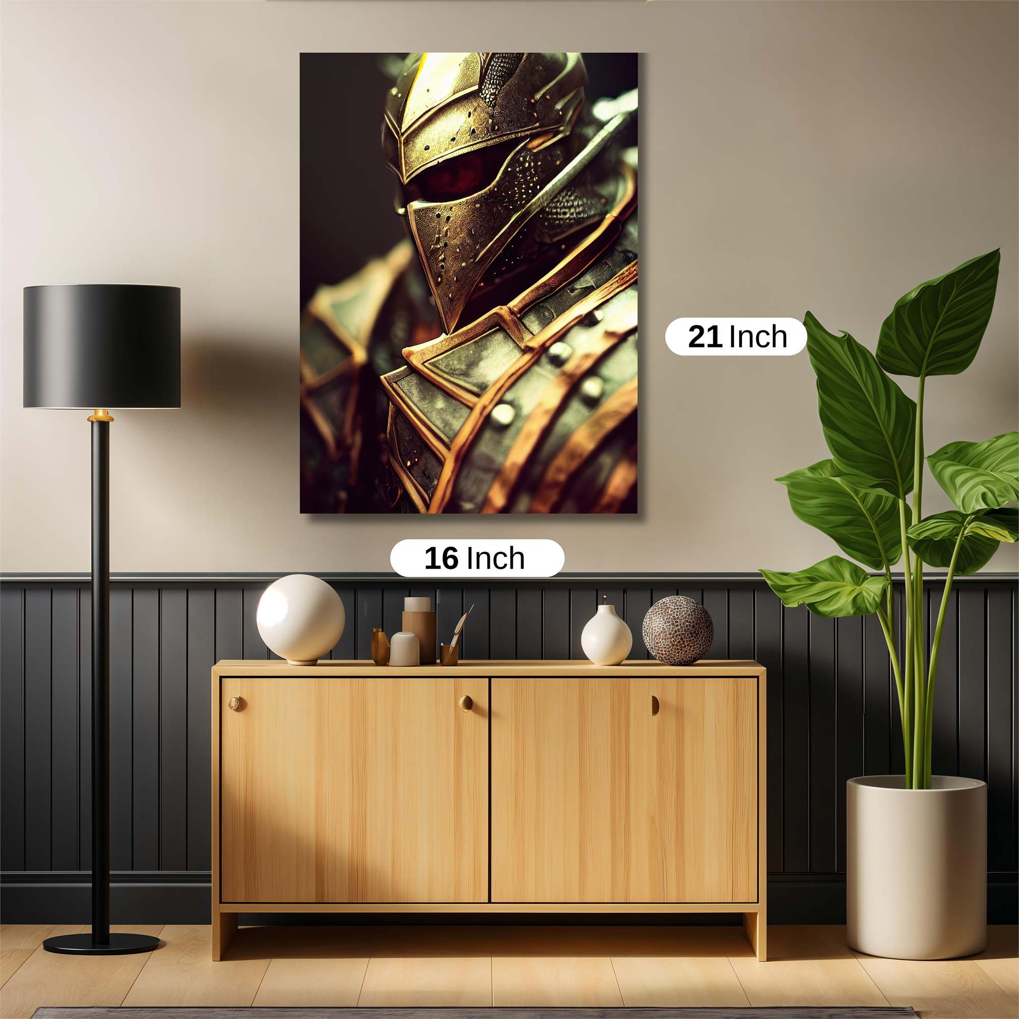 Knightly Valor Safe Wall Magnetic / M