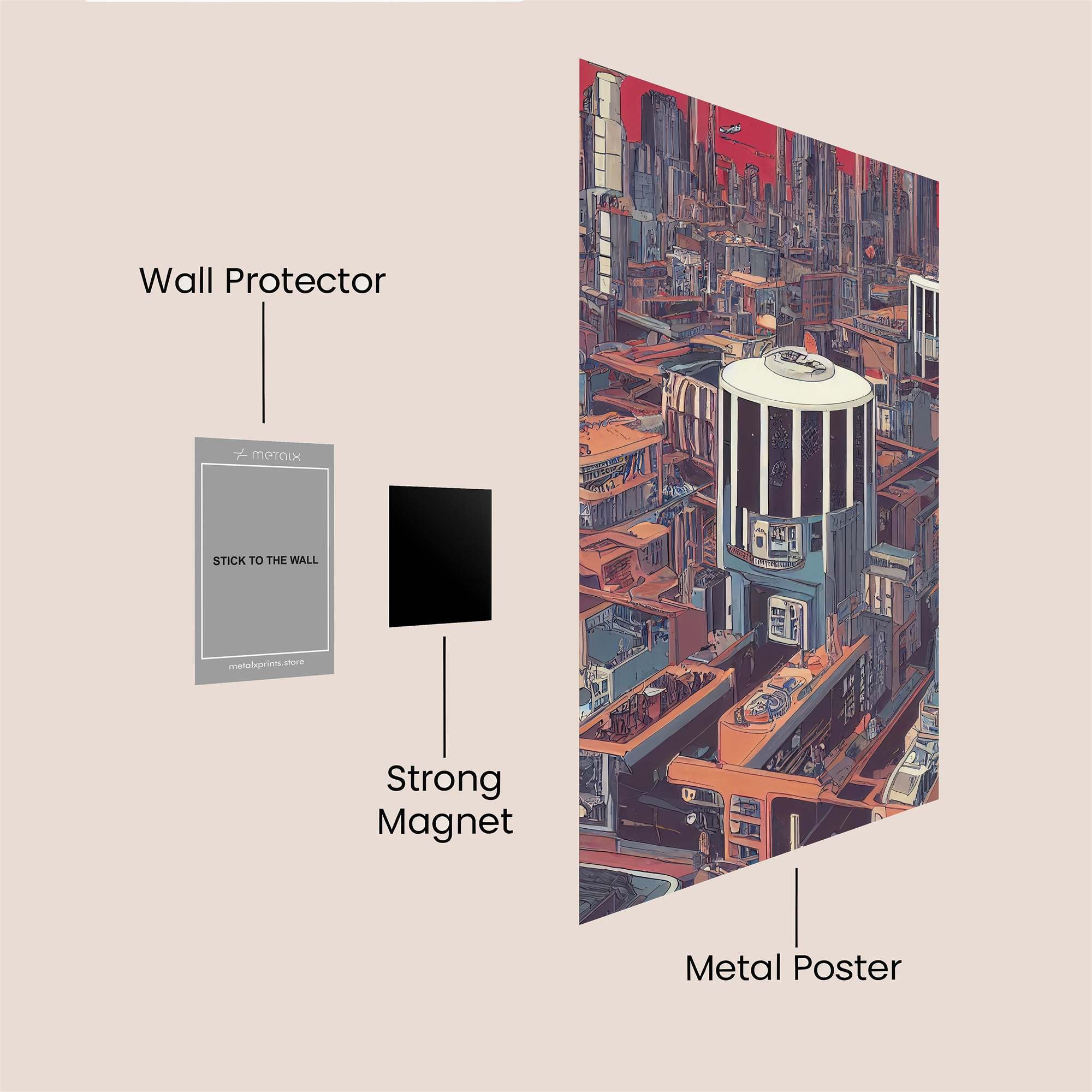 Cyberpunk Serenity Safe Wall Magnetic / M