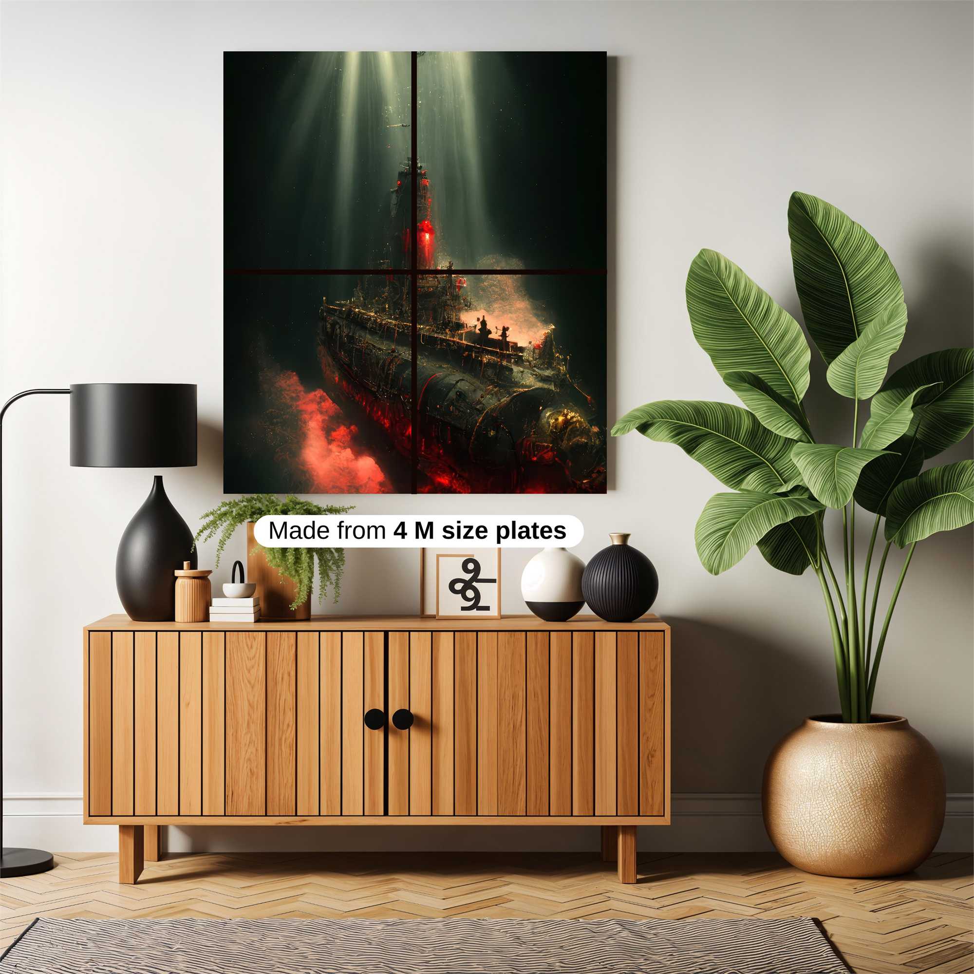 Submarine Gloom Safe Wall Magnetic / M