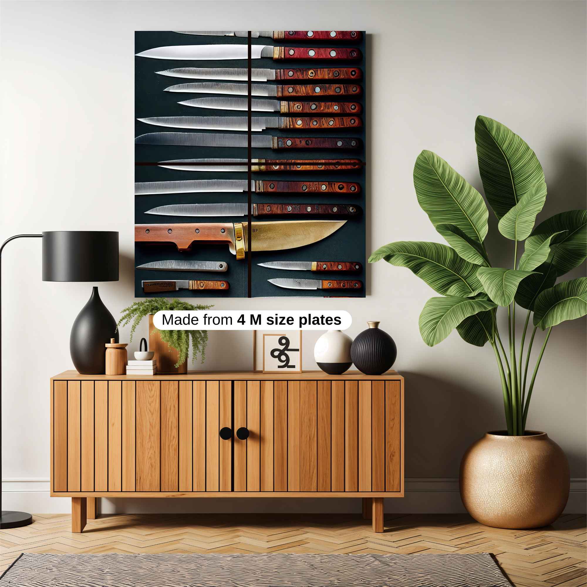 Knife Ensemble Safe Wall Magnetic / M