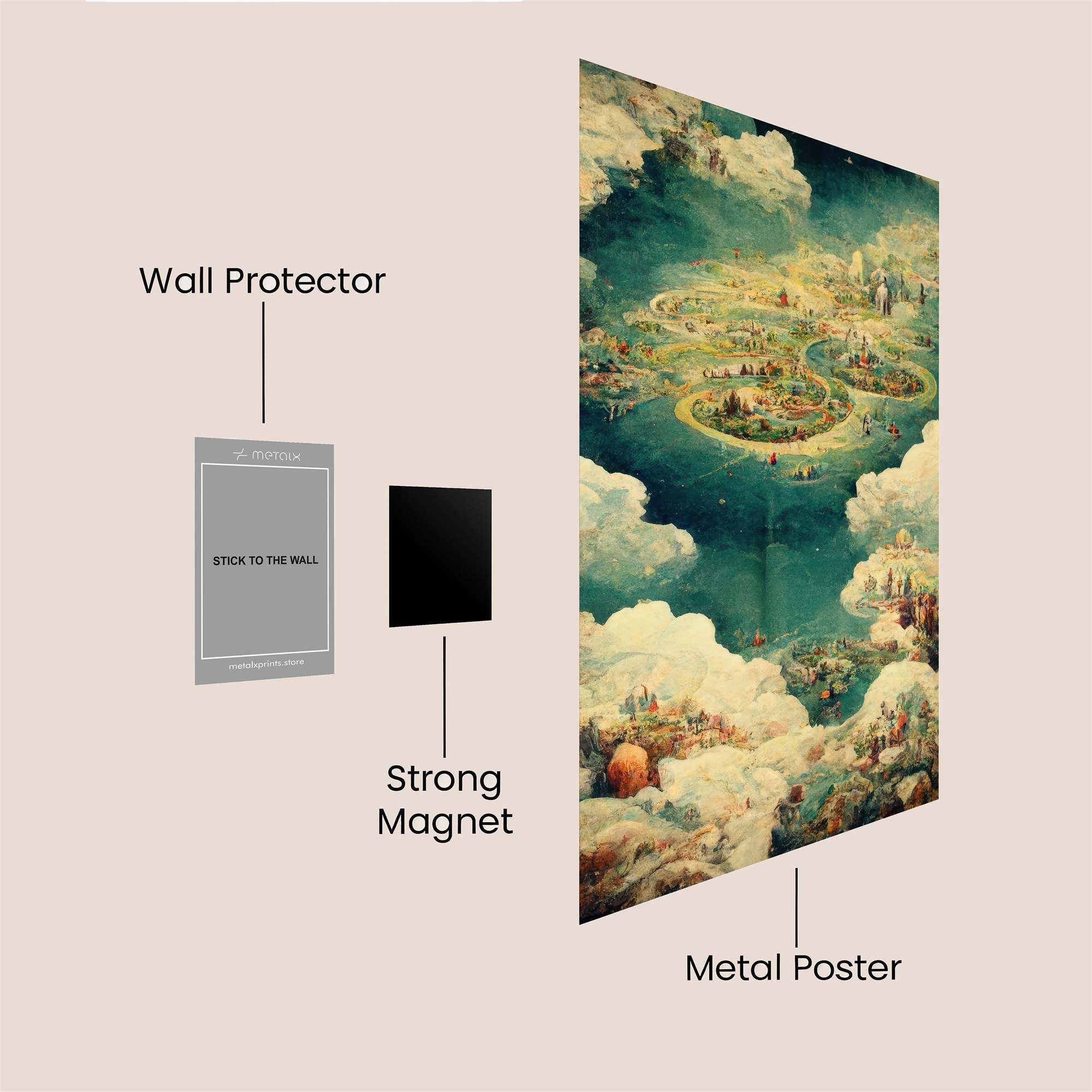 Celestial Dream Safe Wall Magnetic / M