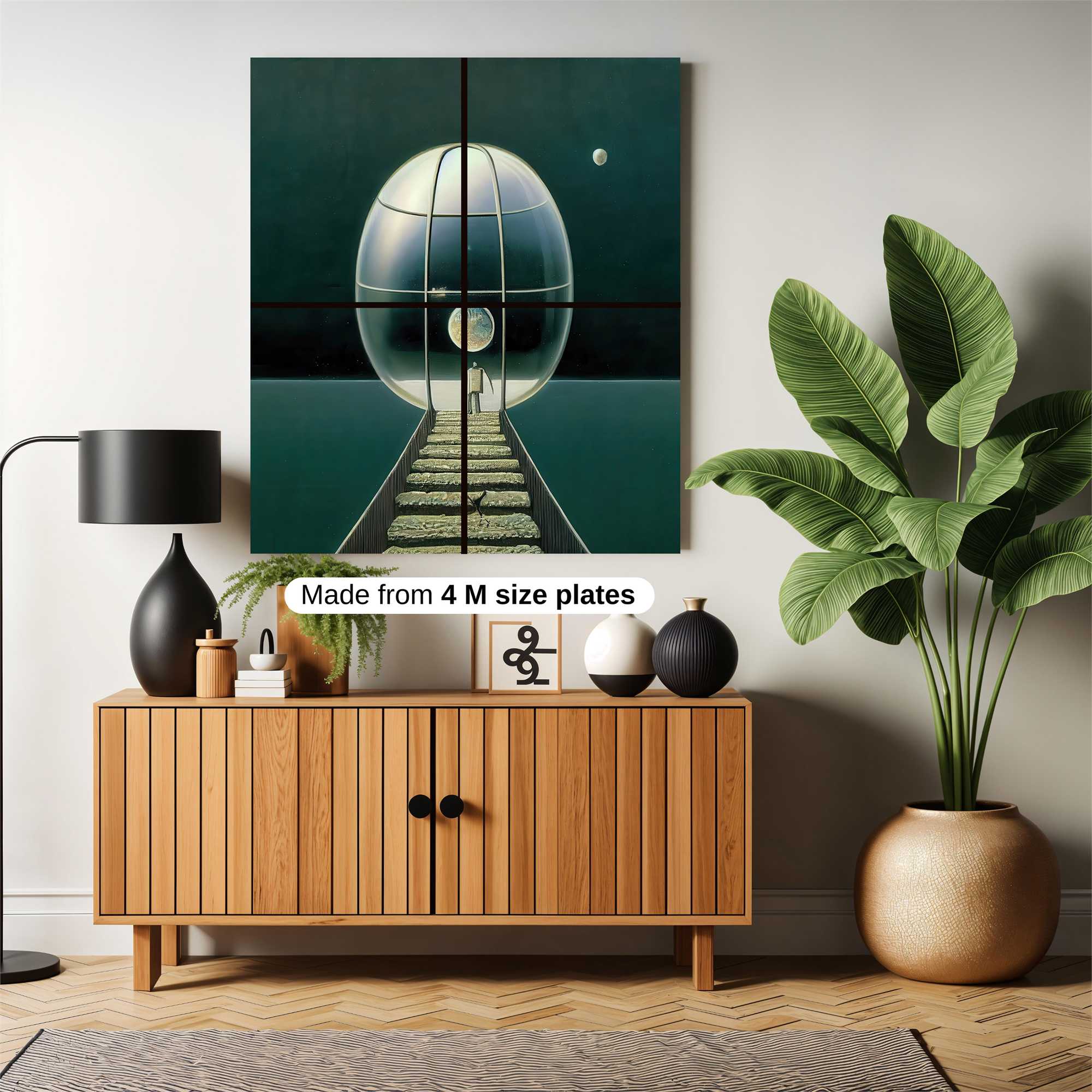 Lunar Solitude Safe Wall Magnetic / M
