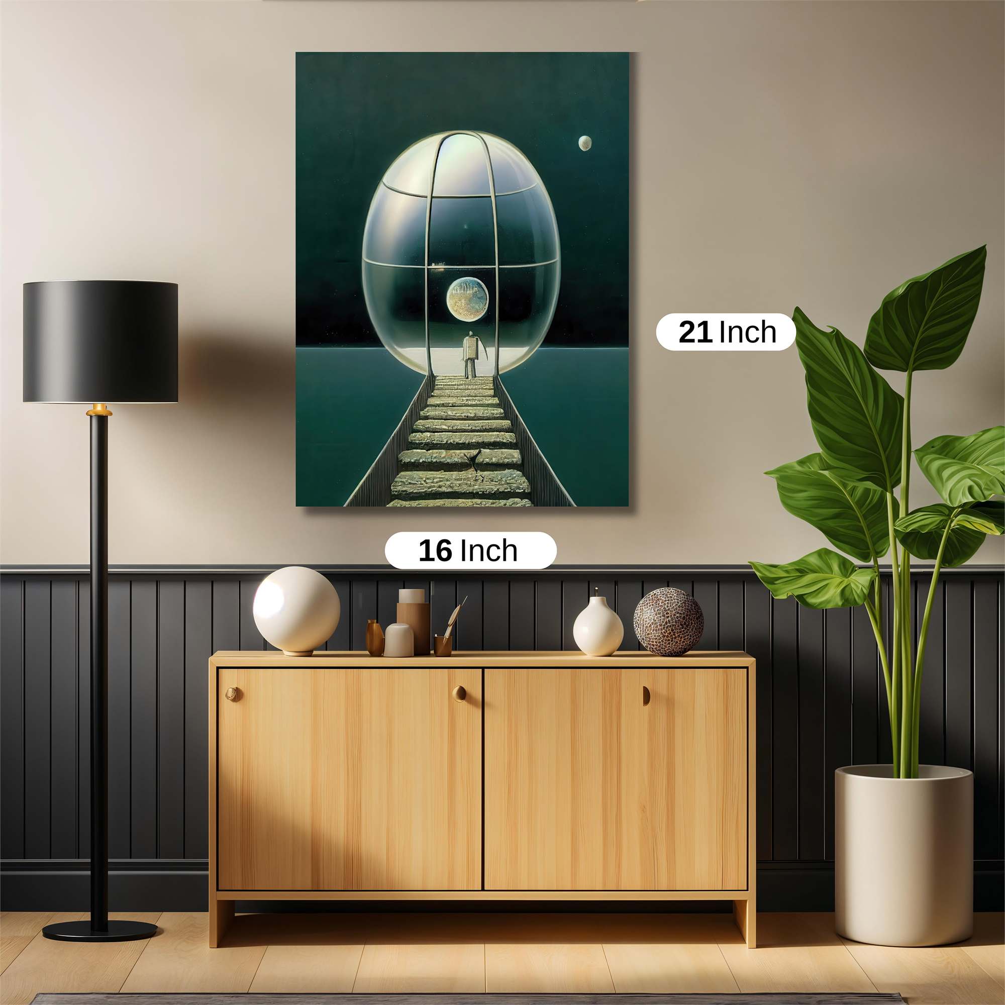 Lunar Solitude Safe Wall Magnetic / M