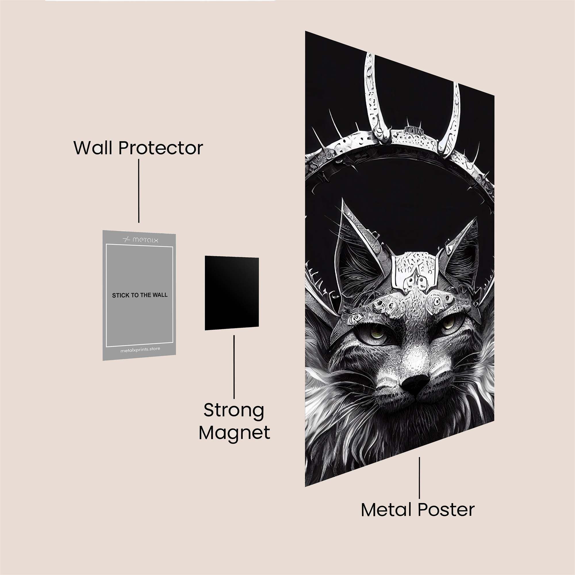 Regal Fury Safe Wall Magnetic / M