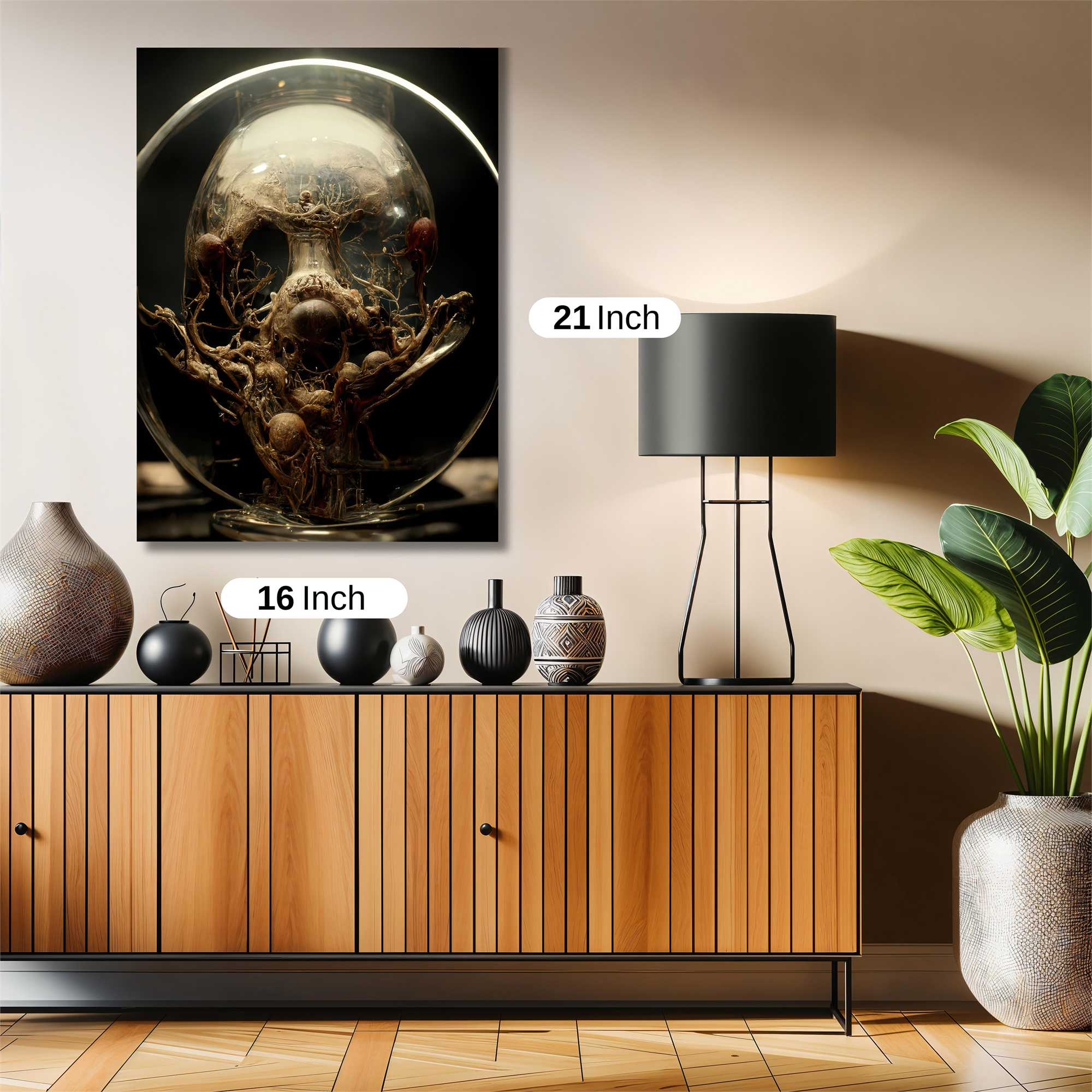 Skull Enigma Safe Wall Magnetic / M
