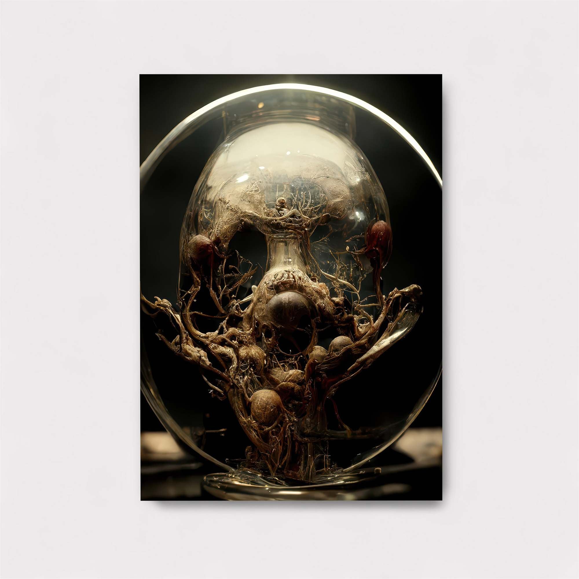 Skull Enigma Safe Wall Magnetic / M