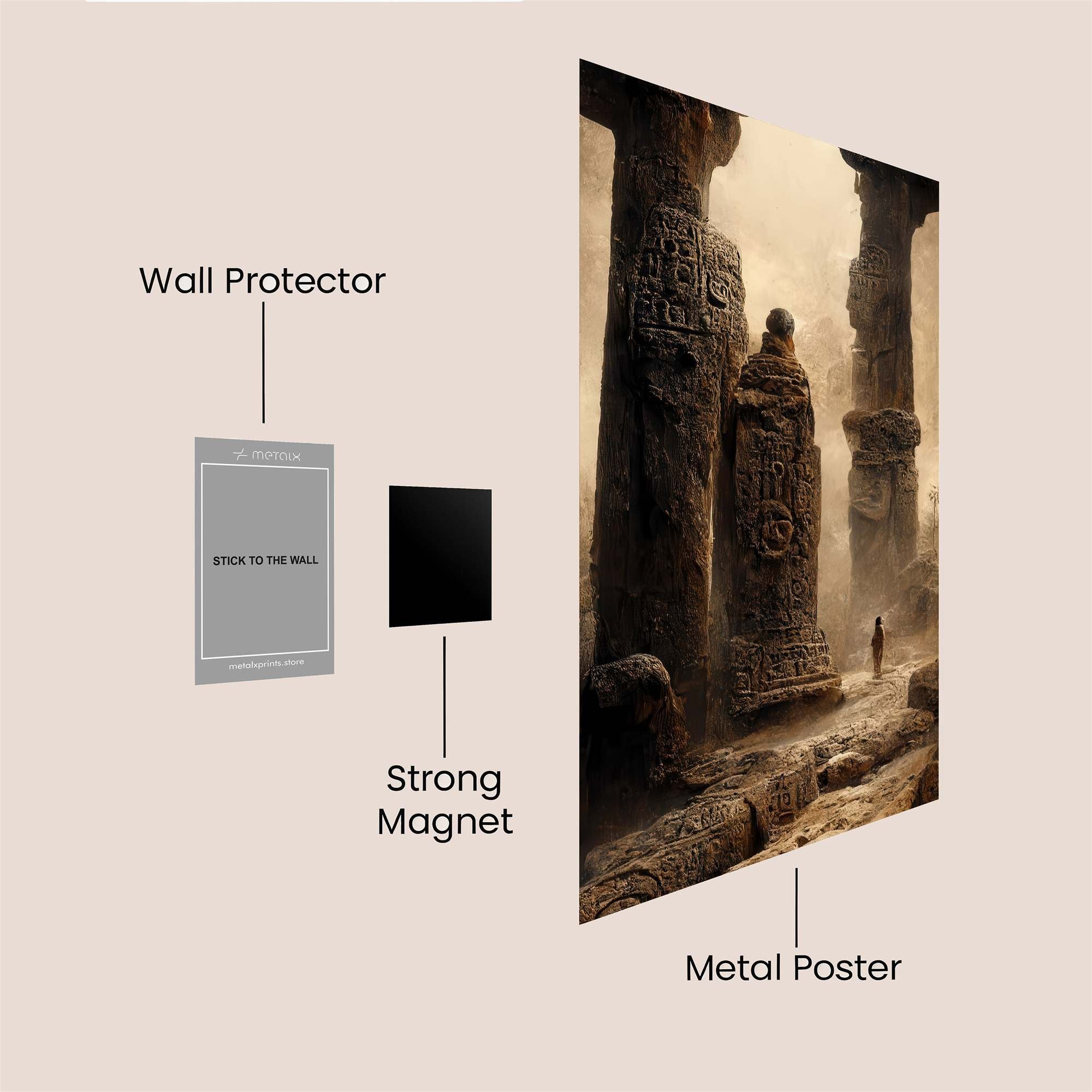 Ancient Whispers Safe Wall Magnetic / M