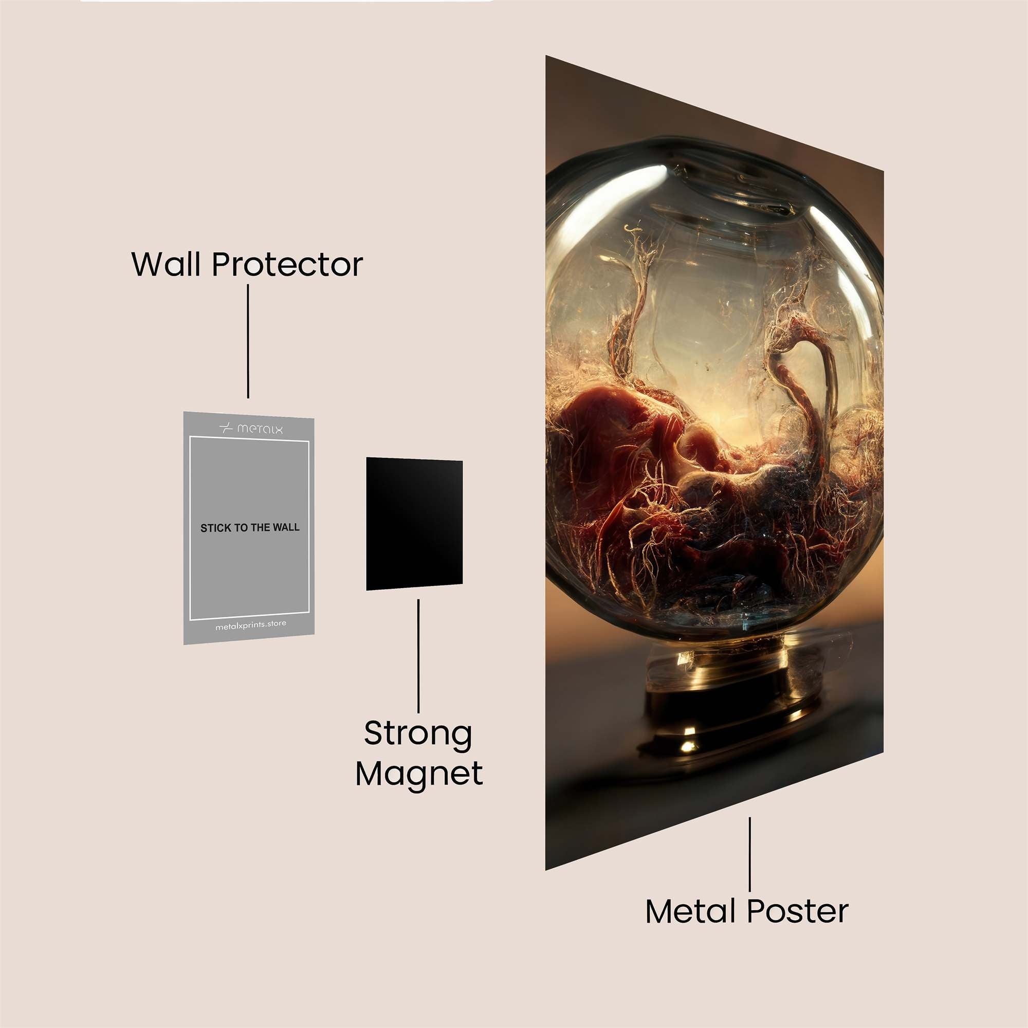 Alien Relic Safe Wall Magnetic / M