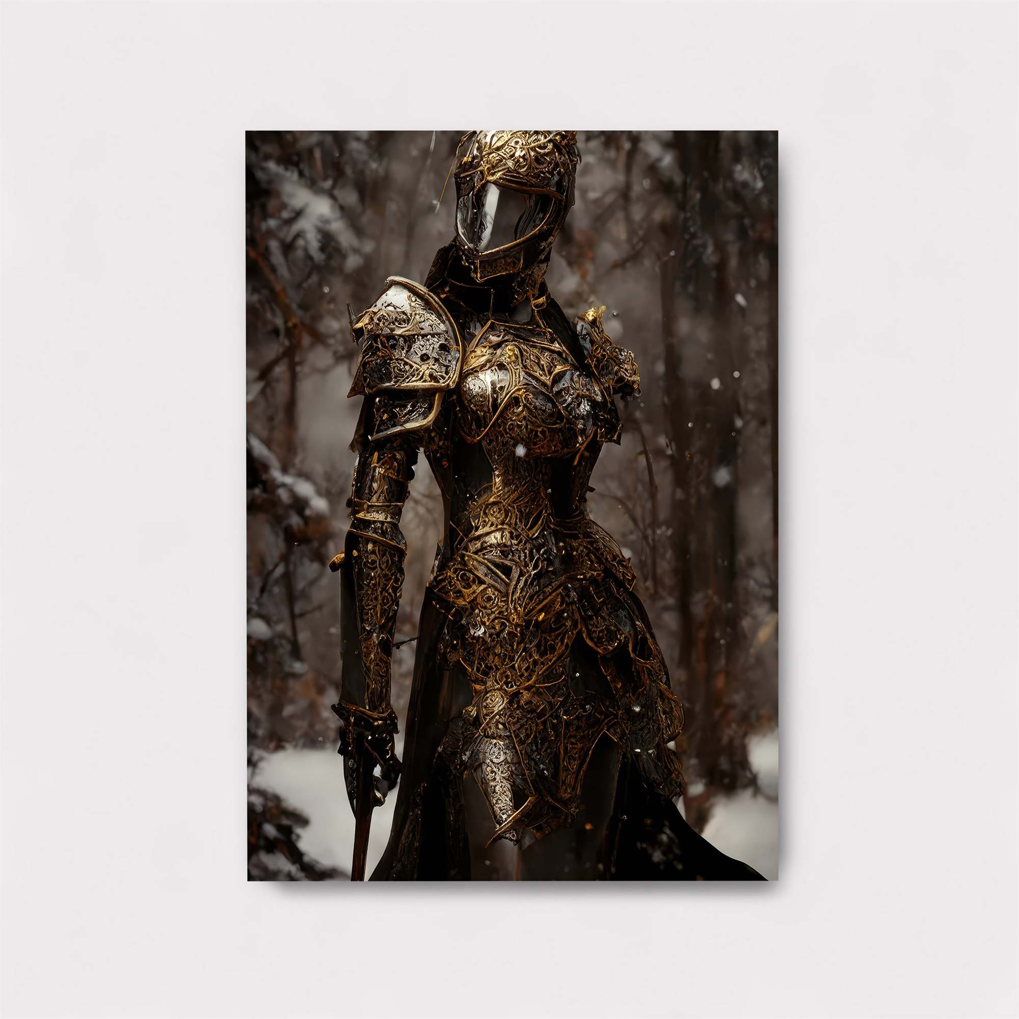 Knightly Solitude Safe Wall Magnetic / M