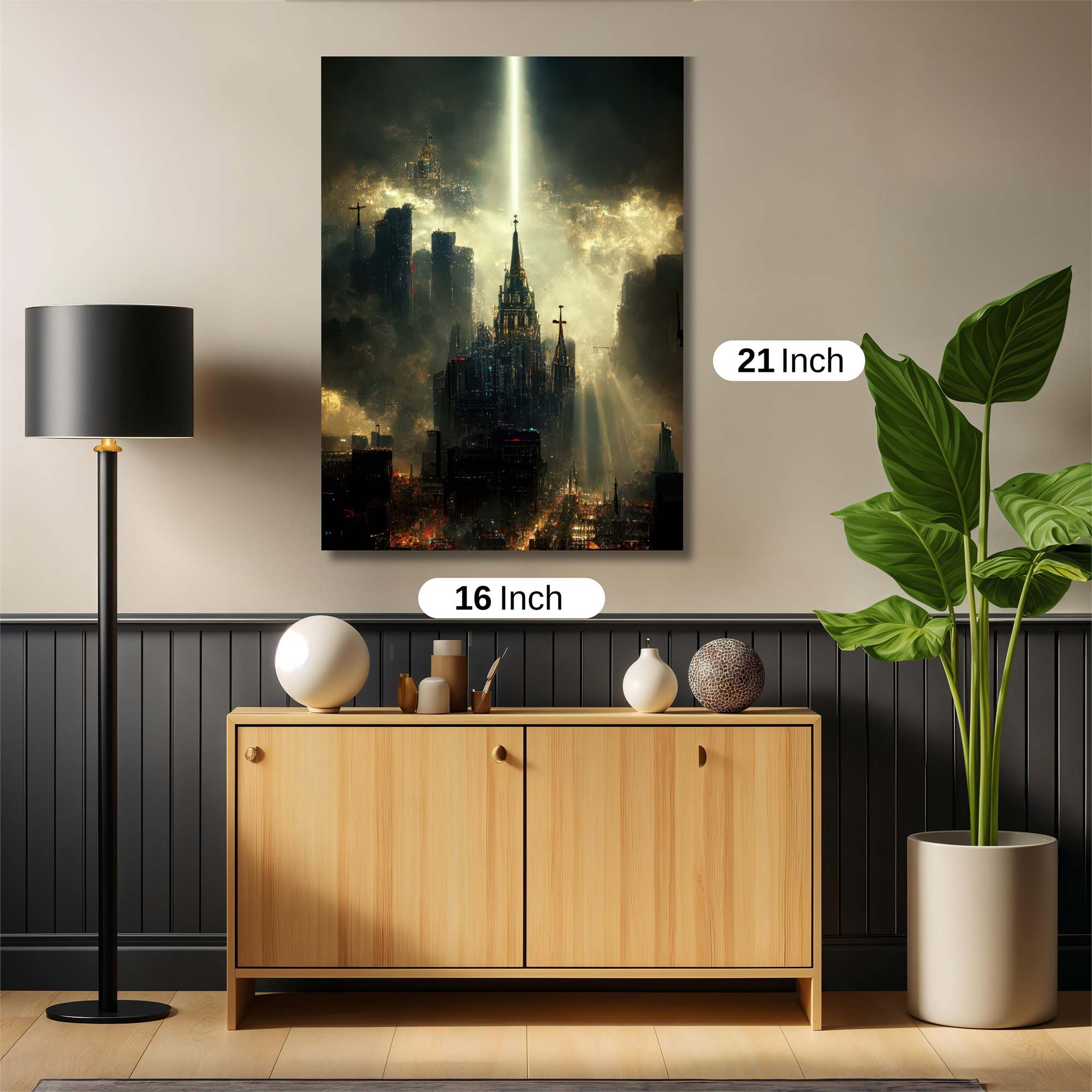 Cathedral Radiance Safe Wall Magnetic / M