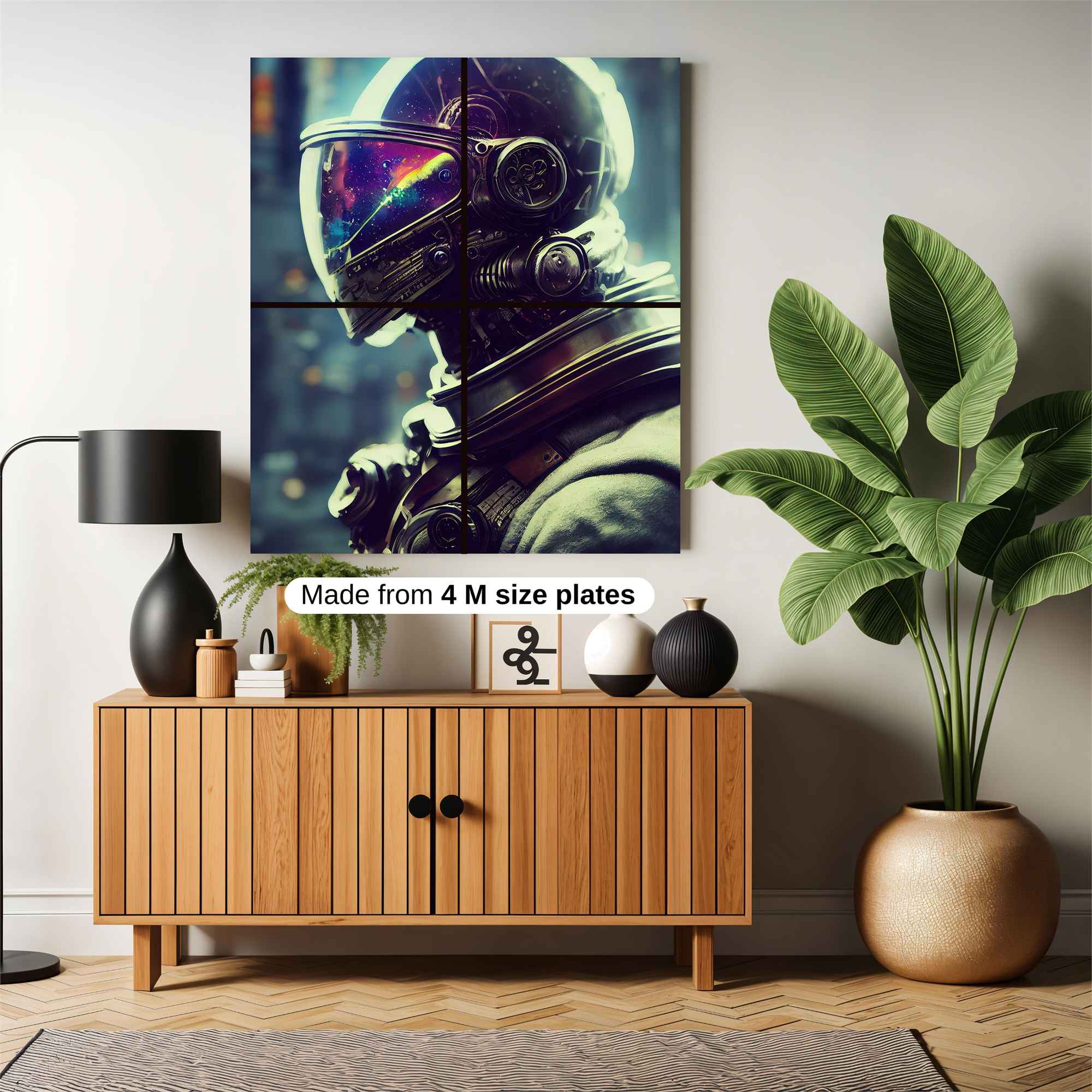 Astronaut Dreamscape Safe Wall Magnetic / M