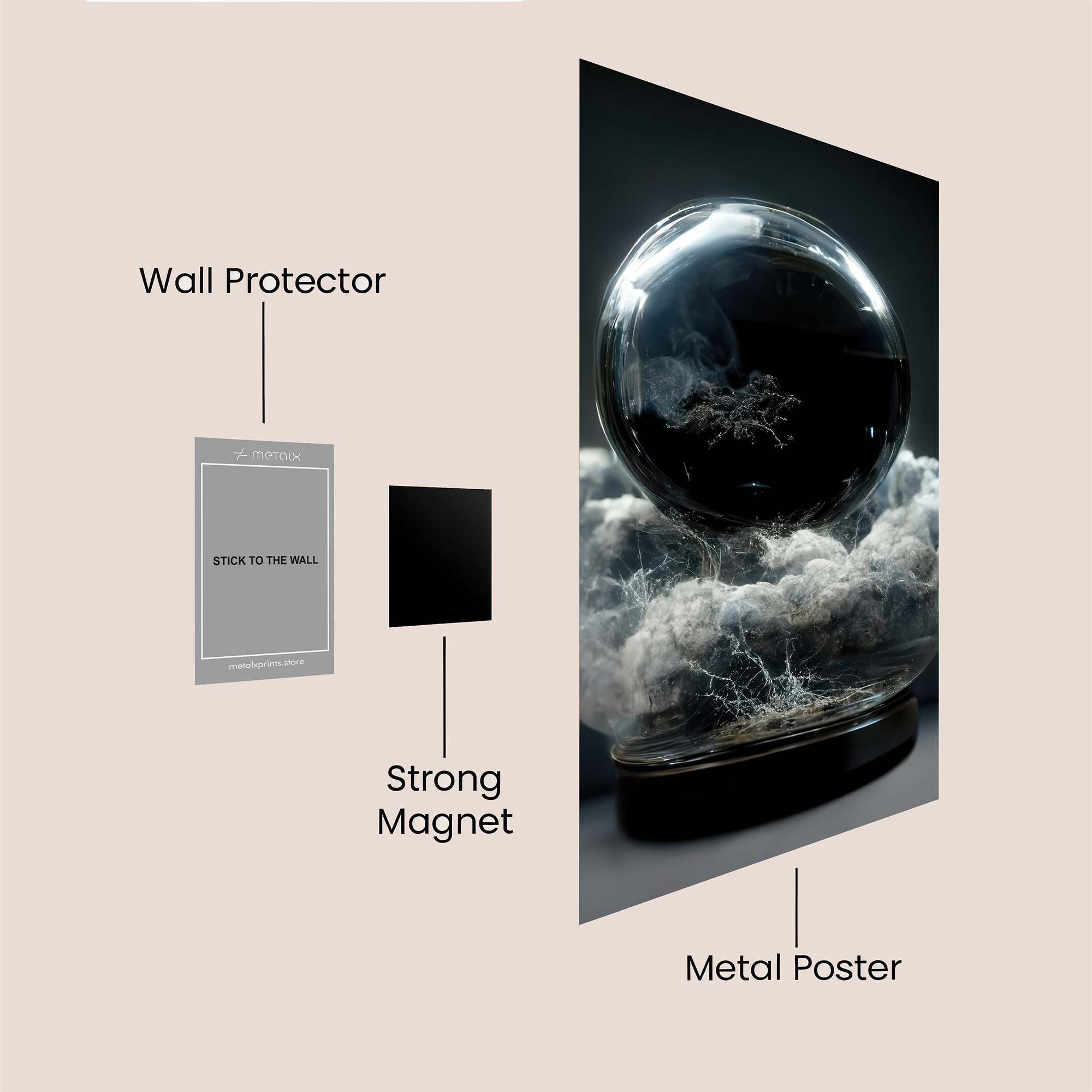 StormSphere Safe Wall Magnetic / M