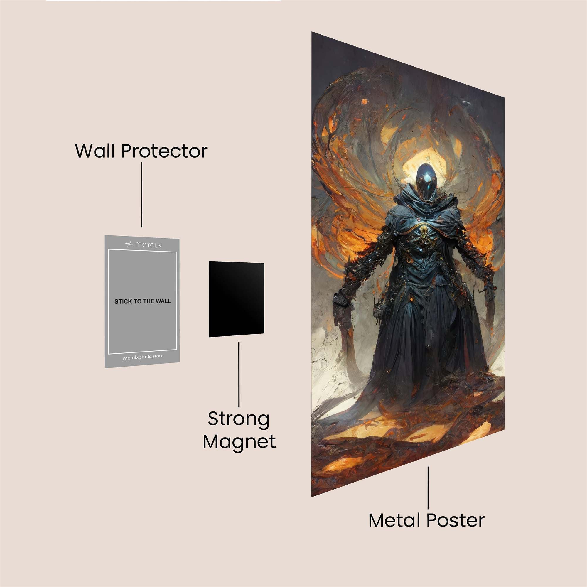 Void Ascendant Safe Wall Magnetic / M