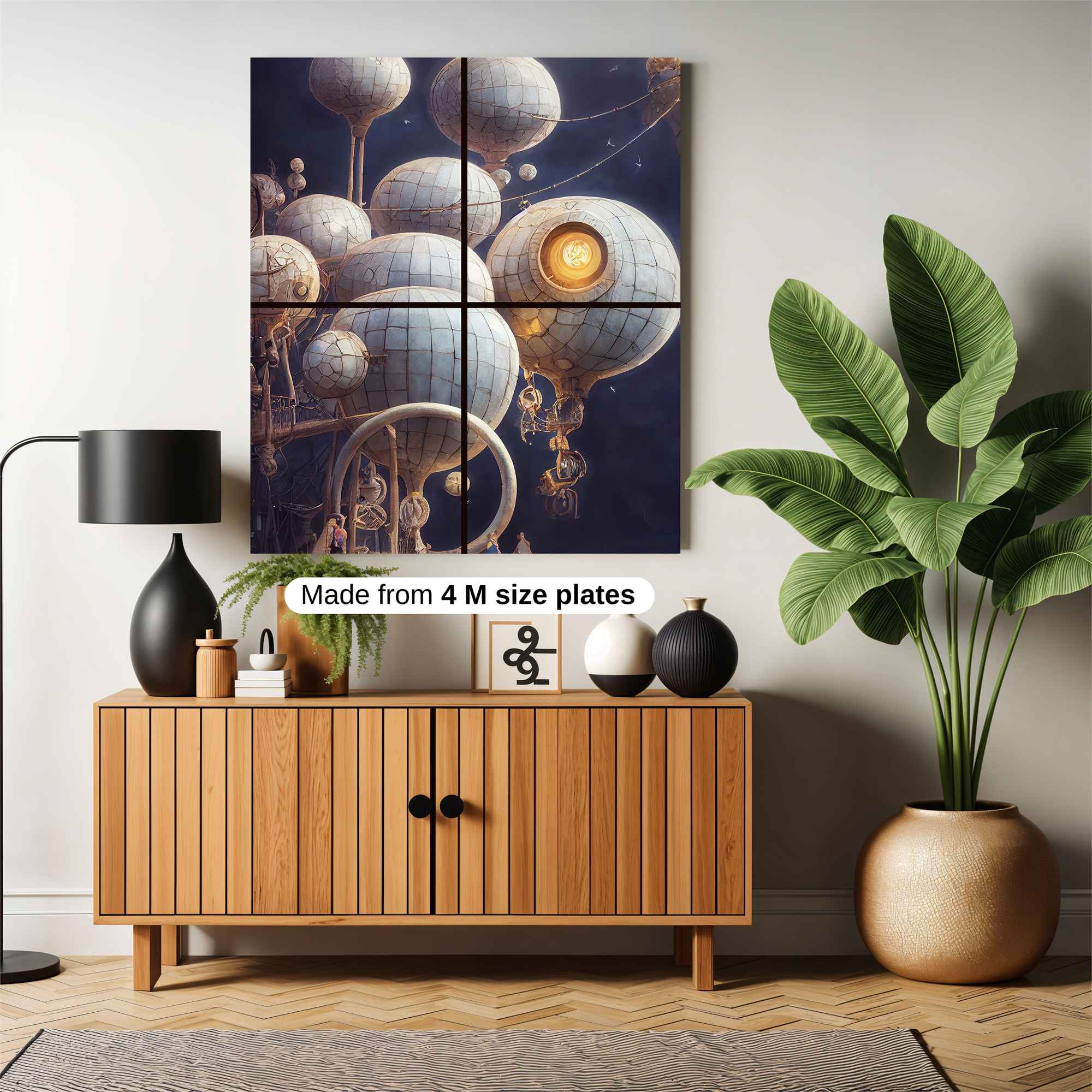 Steampunk Serenity Safe Wall Magnetic / M