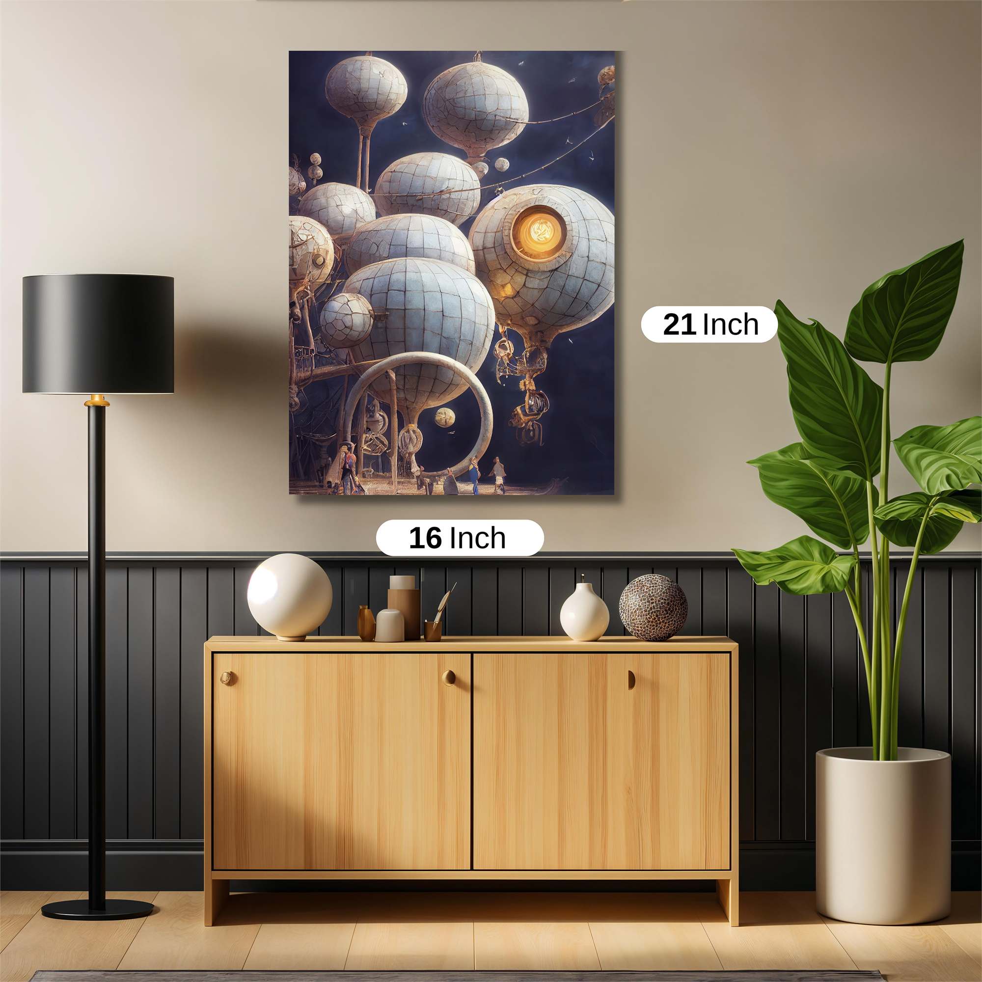 Steampunk Serenity Safe Wall Magnetic / M