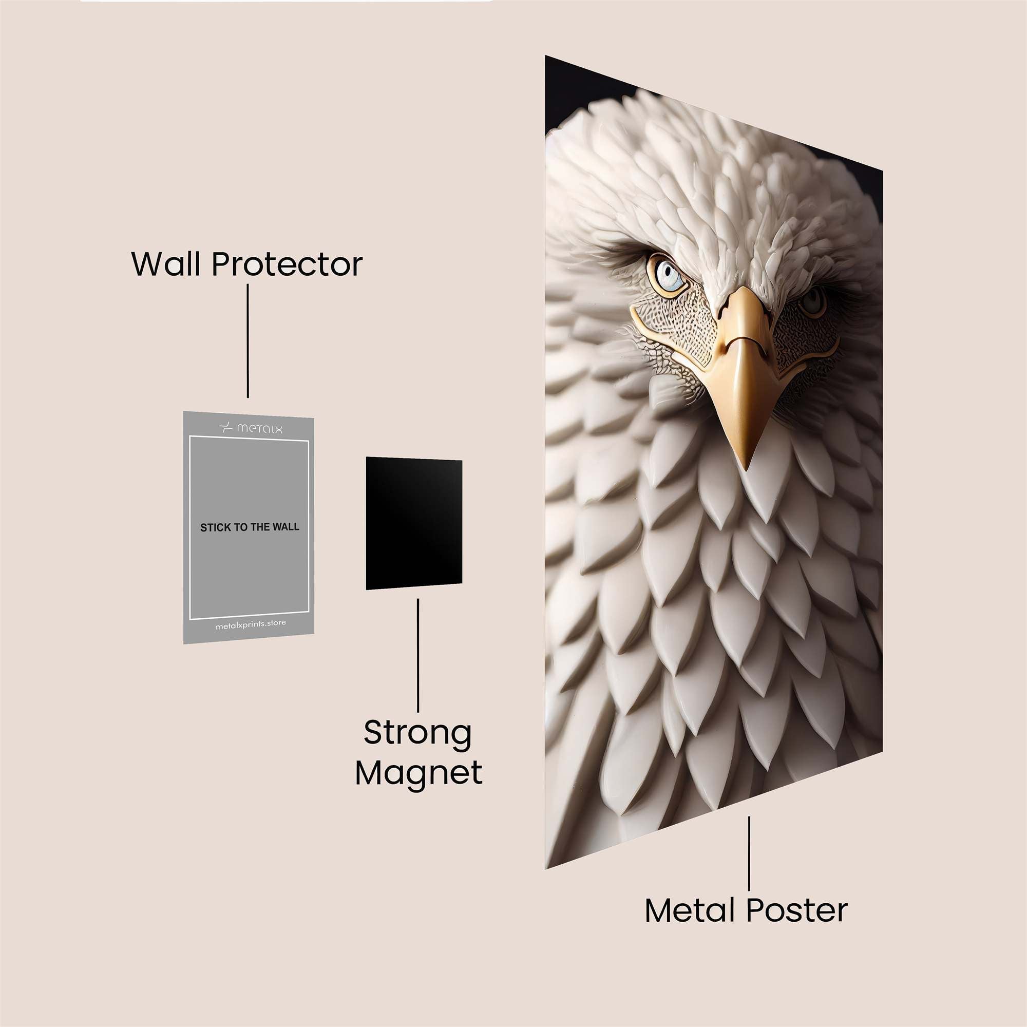 Eagle Serenity Safe Wall Magnetic / M